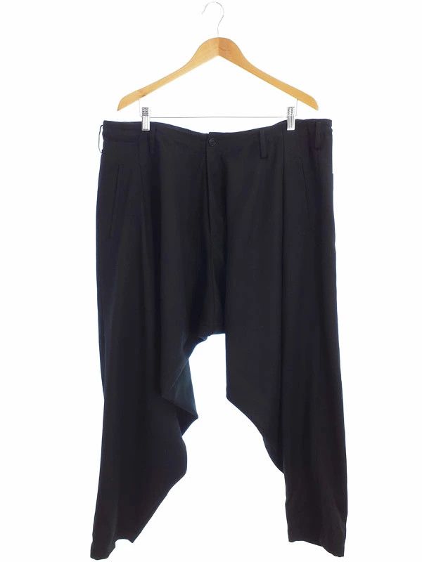 Yohji Yamamoto Yohji Yamamoto Pour Homme wool black pants Size US 41 - 1 Thumbnail