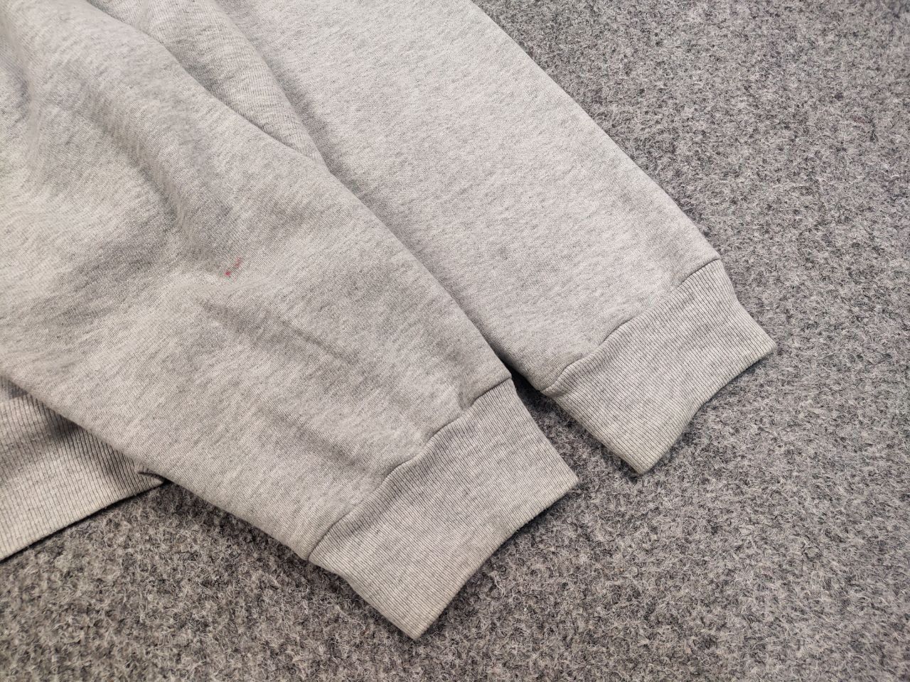 Fruit Of The Loom Vintage 90's Fruit Of The Loom Blank Crew Chek Sweatshirt Size US M / EU 48-50 / 2 - 13 Thumbnail