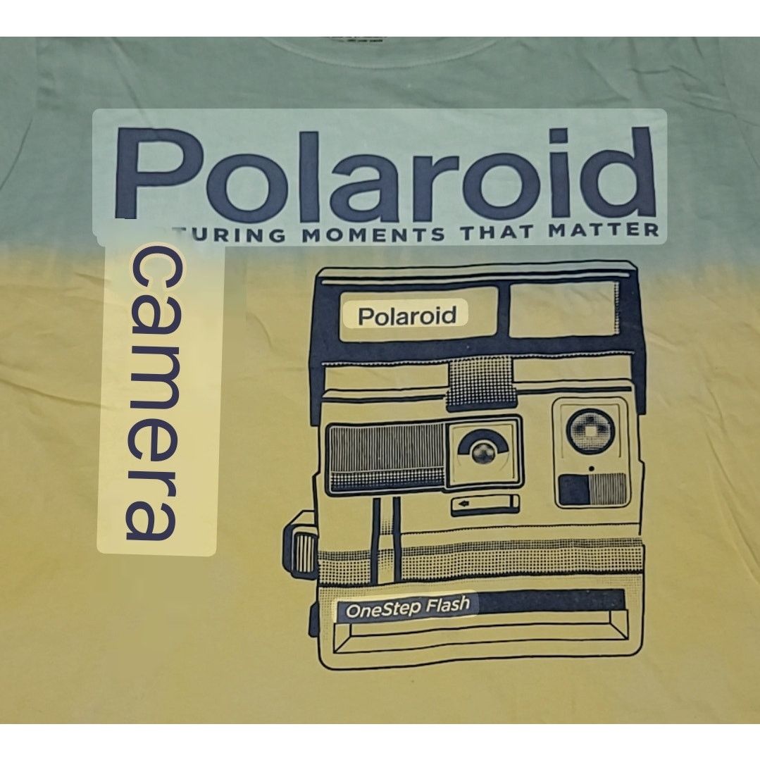 Polaroid Polaroid Tee "Capturing Moments..." - Size 5 (Plus Size) Size 4XL / US 24-26 - 5 Thumbnail