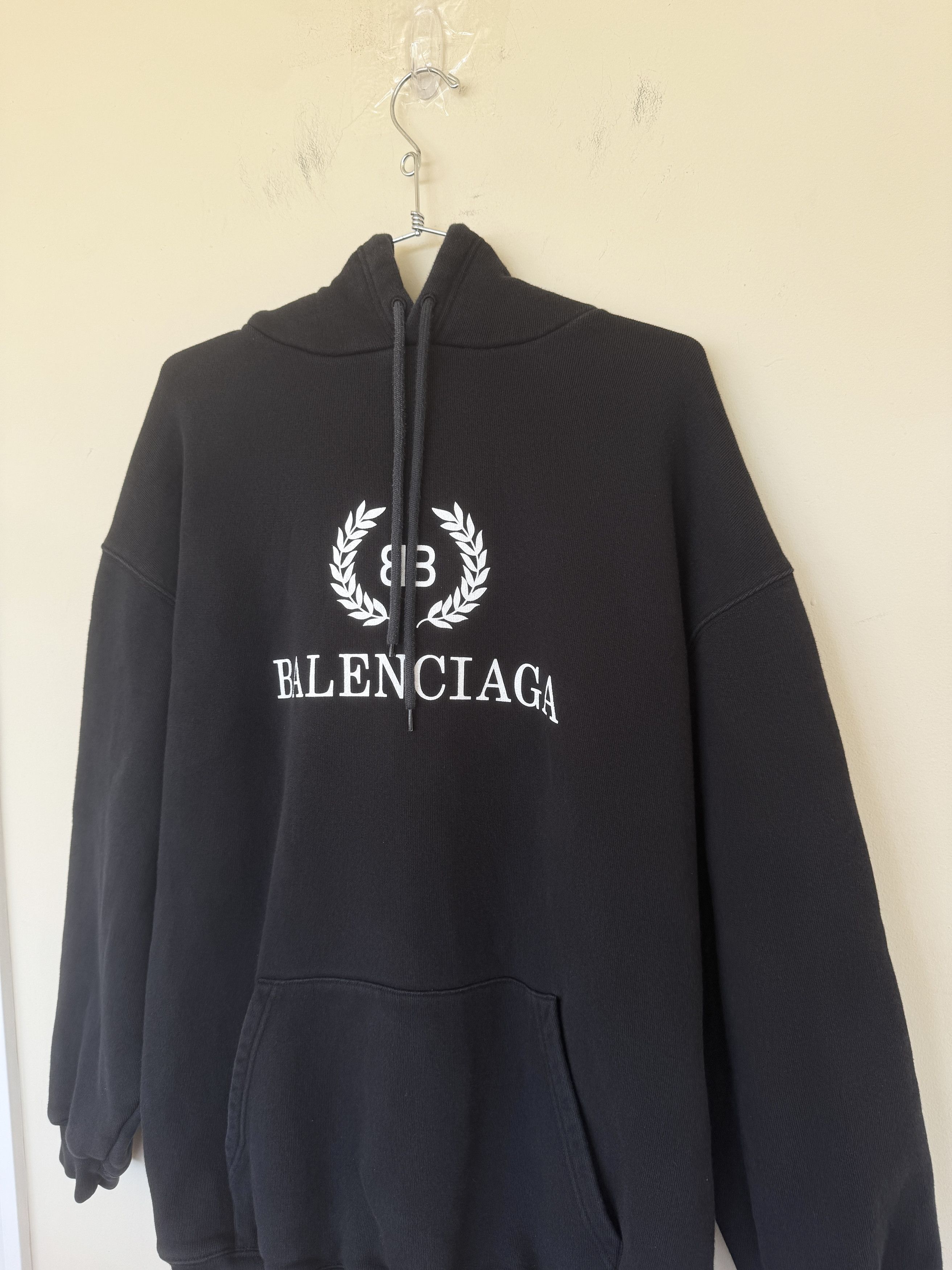 Balenciaga Balenciaga BB Logo Hoodie Size US L / EU 52-54 / 3 - 6 Thumbnail