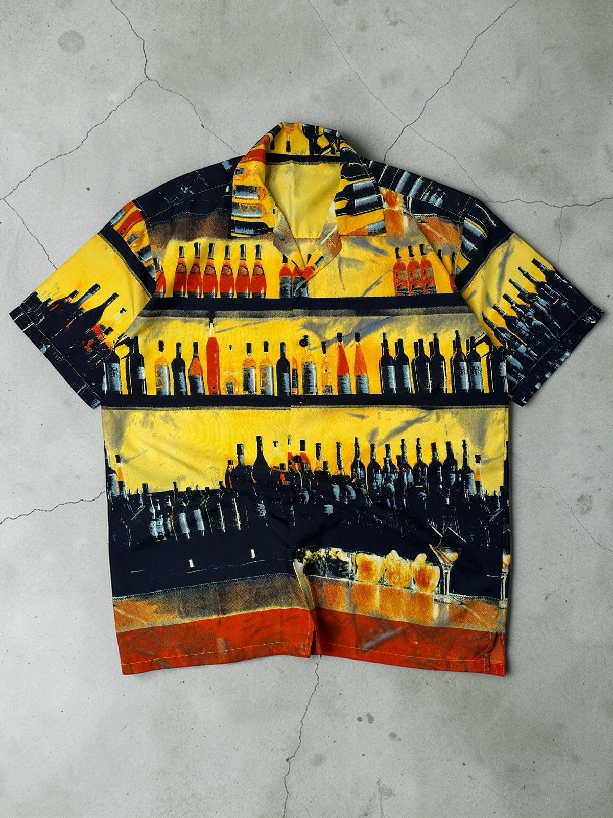 Vintage Vintage 90s y2k fullprint shirt swag y2k skater sk8 hawaii Size US L / EU 52-54 / 3 - 1 Thumbnail