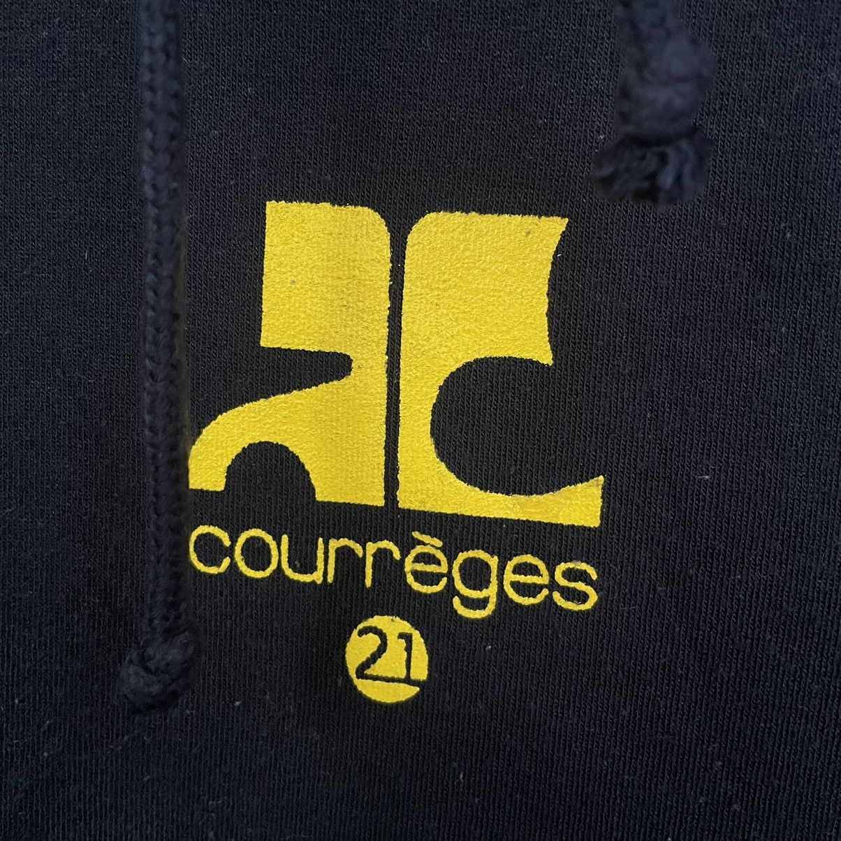 Courreges × Vintage Vintage Courreges Pullover Hoodie Size US S / EU 44-46 / 1 - 5 Thumbnail