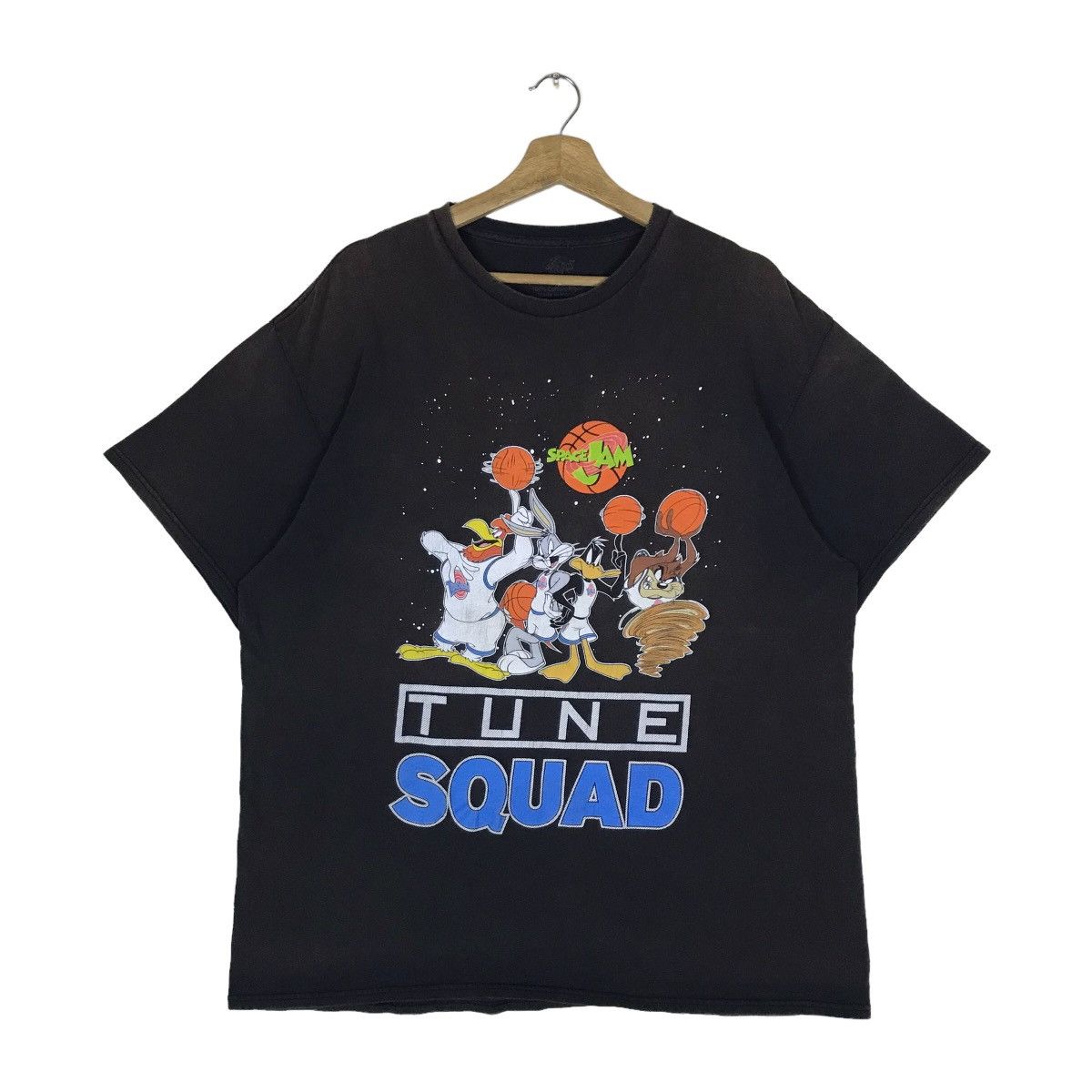 Space Jam Looney Tunes Faded Tee Shirt