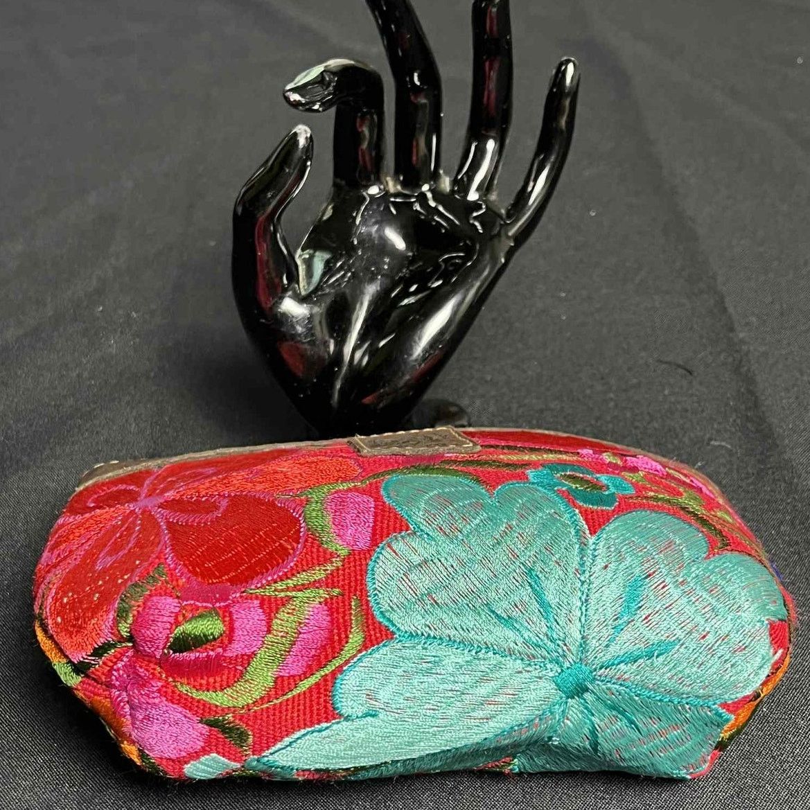 Other Red & Blue Guatemala Wallet Size ONE SIZE - 4 Thumbnail