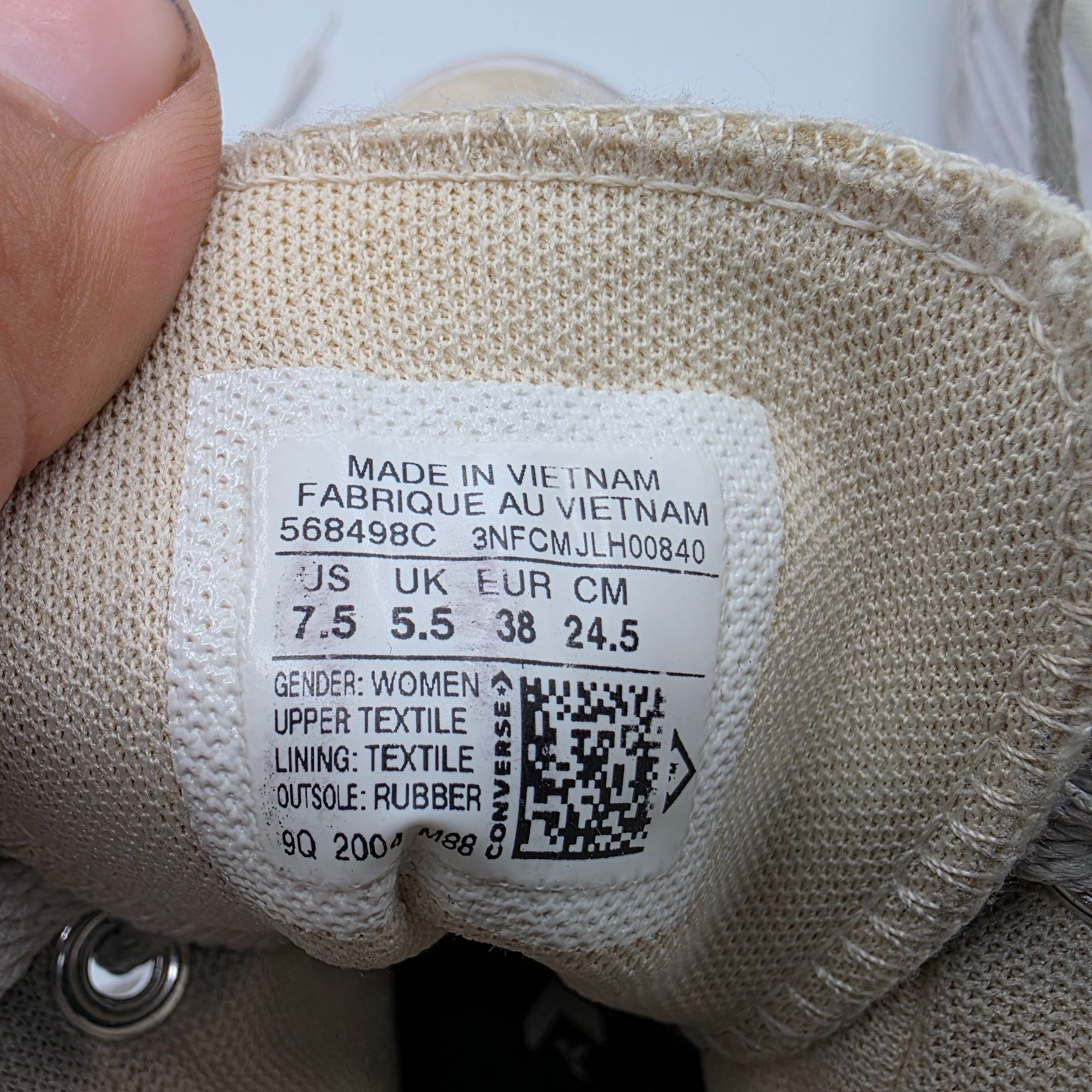 Converse Converse Chuck Taylor All Star Move Platform Hi Womens Size Size US 7.5 / IT 37.5 - 7 Thumbnail
