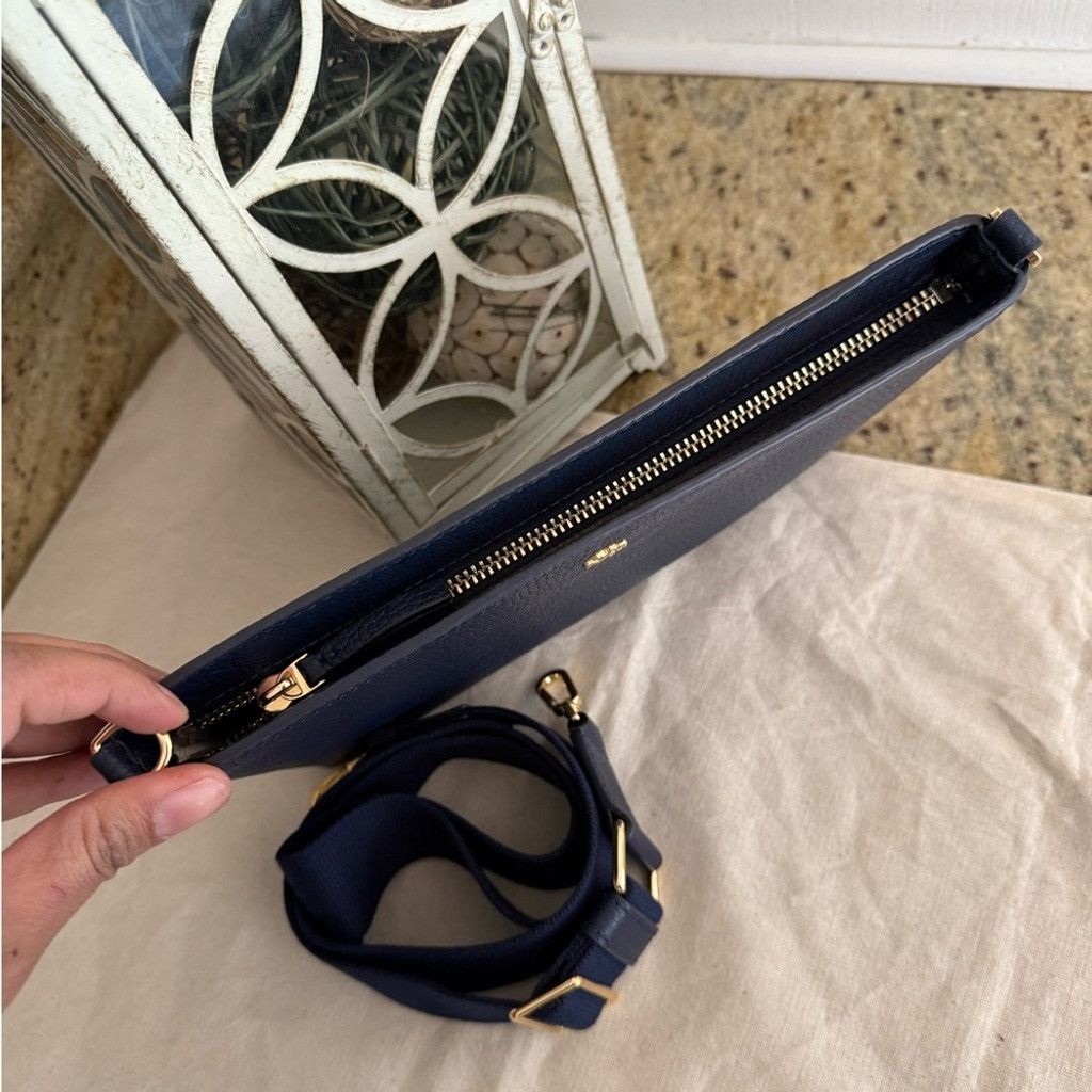Tory Burch New Tory Burch BLAKE SWINGPACK TORY NAVY Size ONE SIZE - 7 Thumbnail