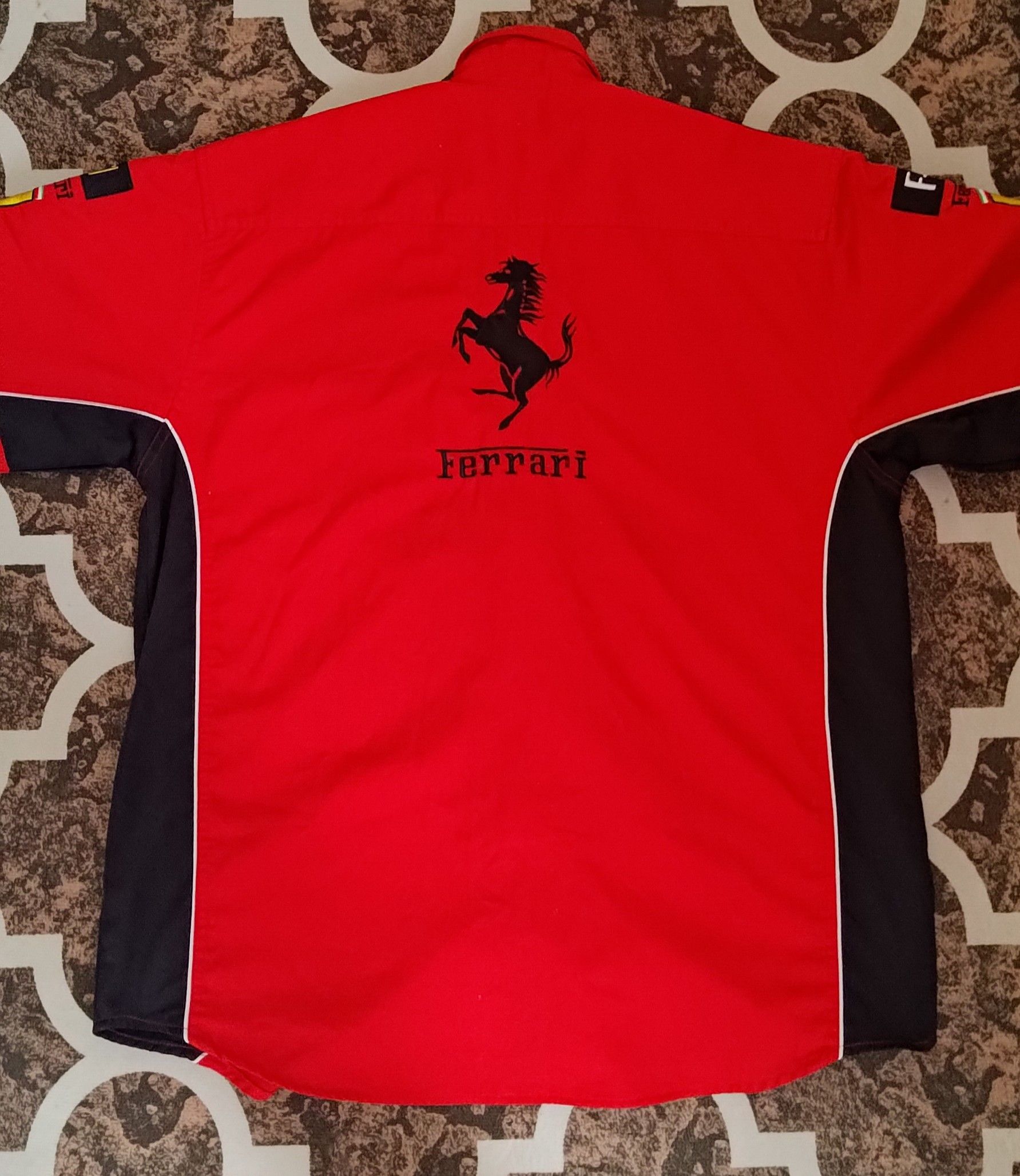 Ferrari Vintage Short Sleeve Ferrari Shirt Size US XL / EU 56 / 4 - 2 Thumbnail