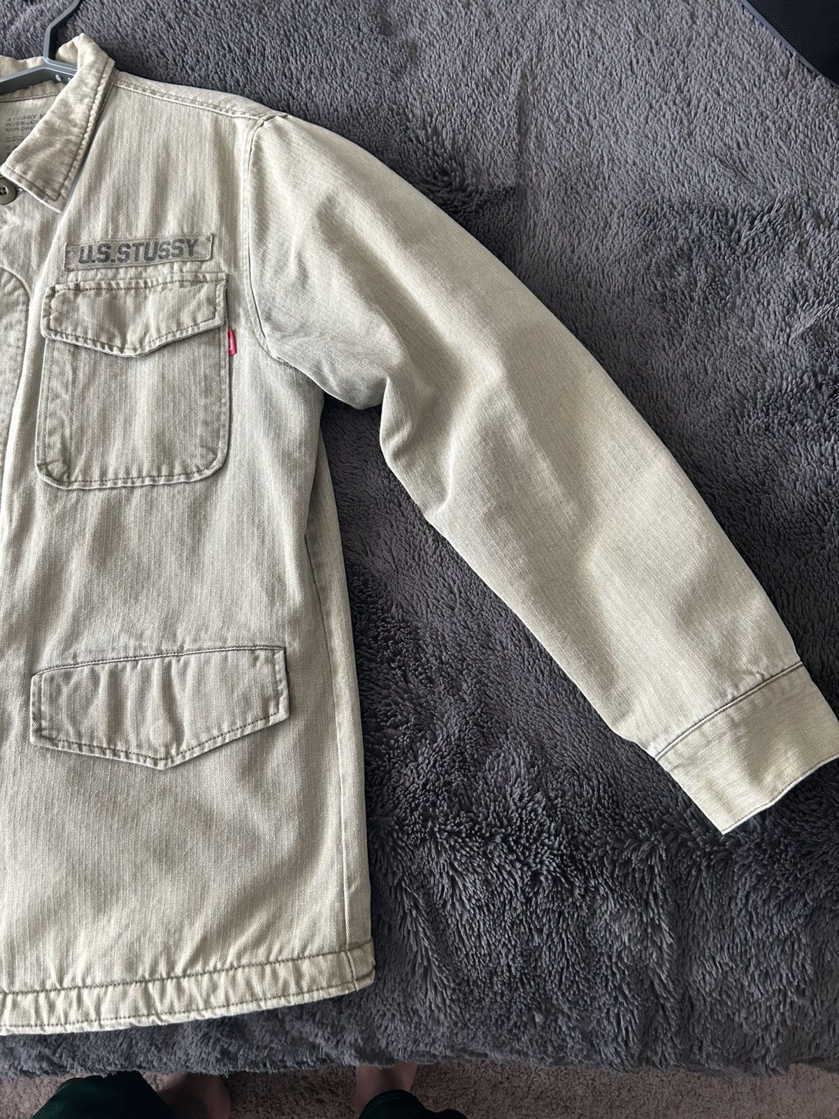 Stussy Stussy MFG International Worldwide Tribe Military Jacket M Size US M / EU 48-50 / 2 - 3 Thumbnail