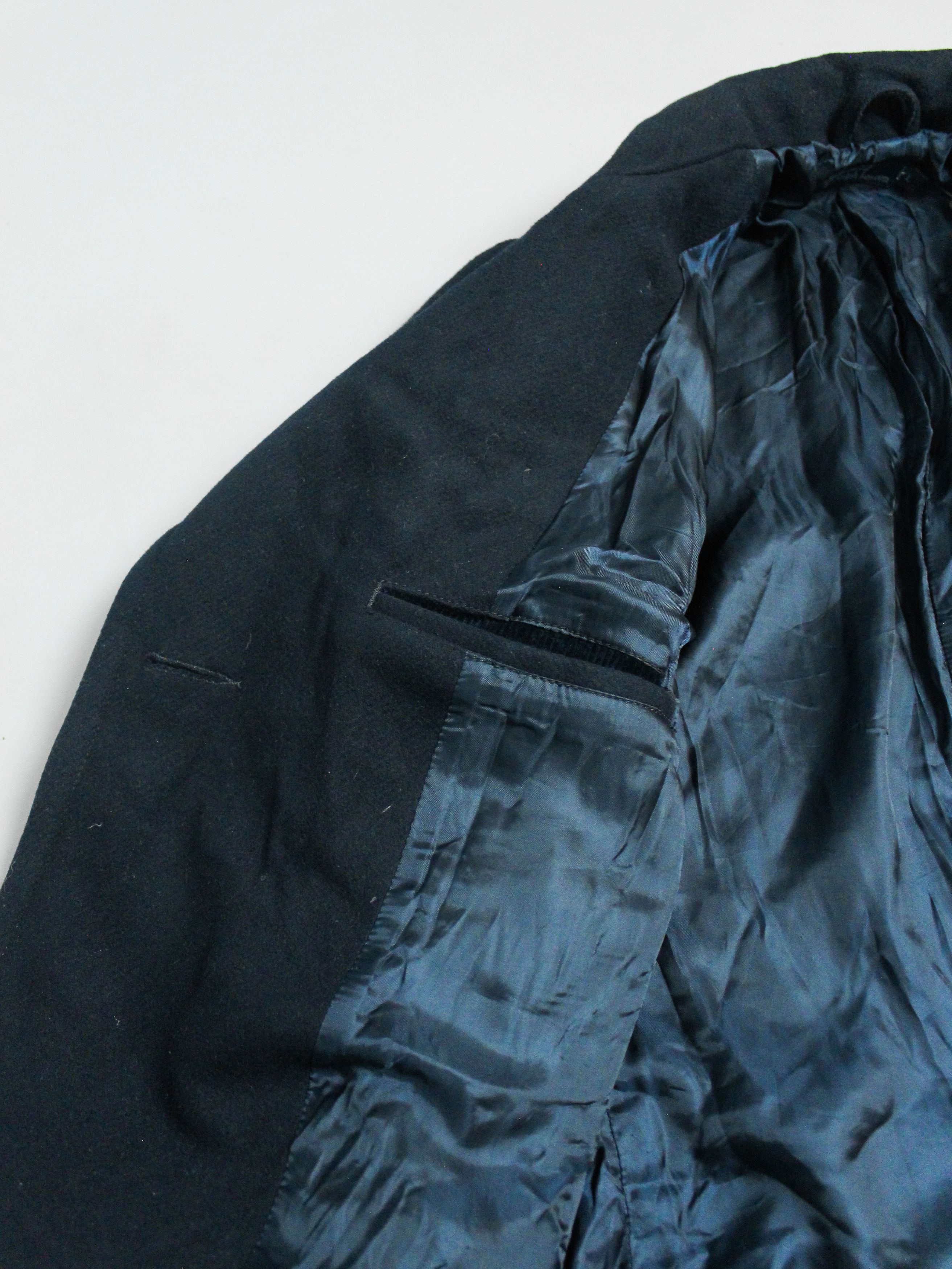 Polo Ralph Lauren POLO RALPH LAUREN DOUBLEBREASTED MENS WOOL COAT BLUE L Size US L / EU 52-54 / 3 - 11 Thumbnail