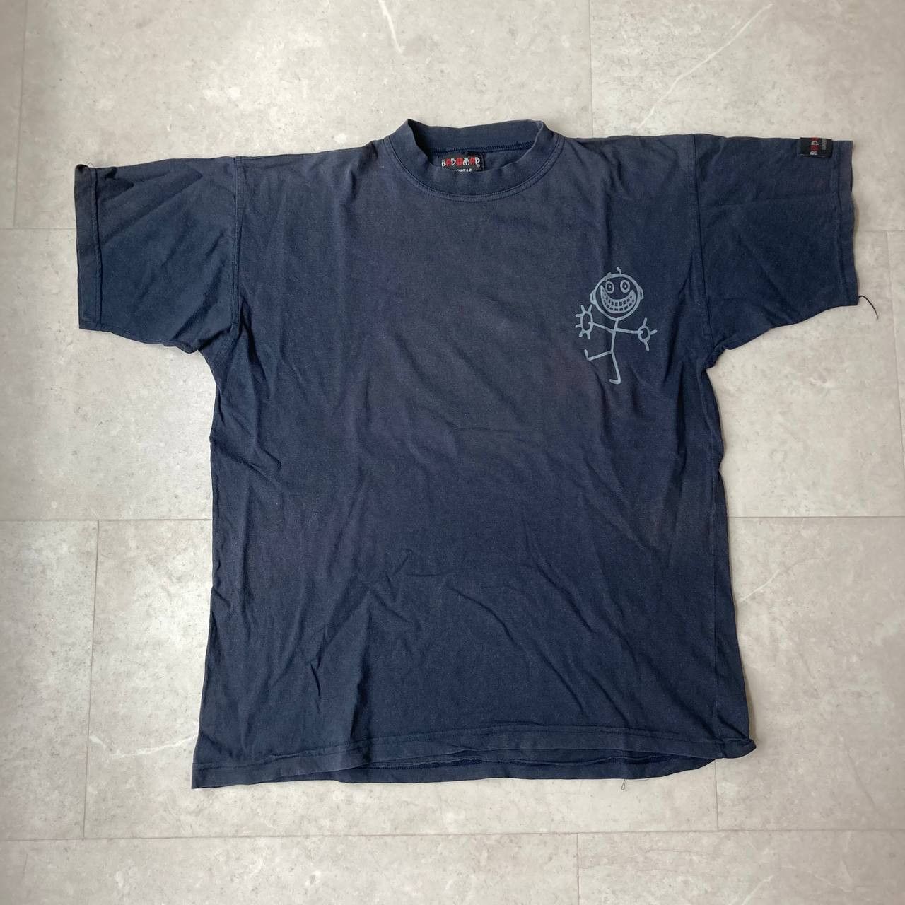 Vintage Vintage Bad Mad Hardwear Faded Tee Size US XL / EU 56 / 4 - 1 Thumbnail