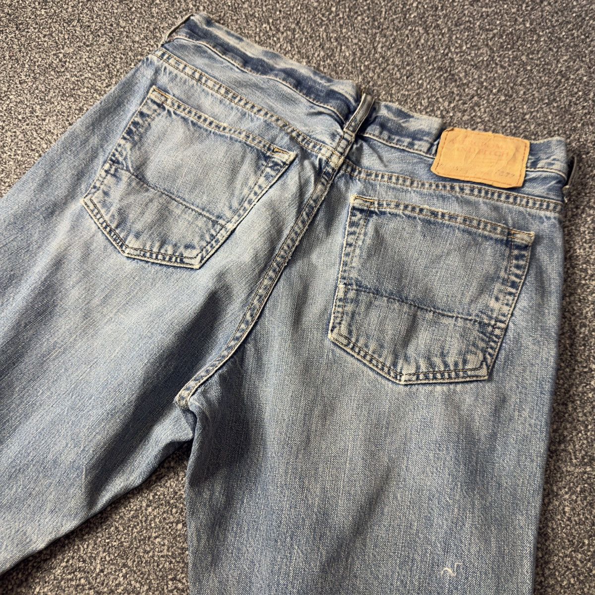 Abercrombie & Fitch 90s Flared Sick AF Boot Denim Size US 32 / EU 48 - 7 Thumbnail