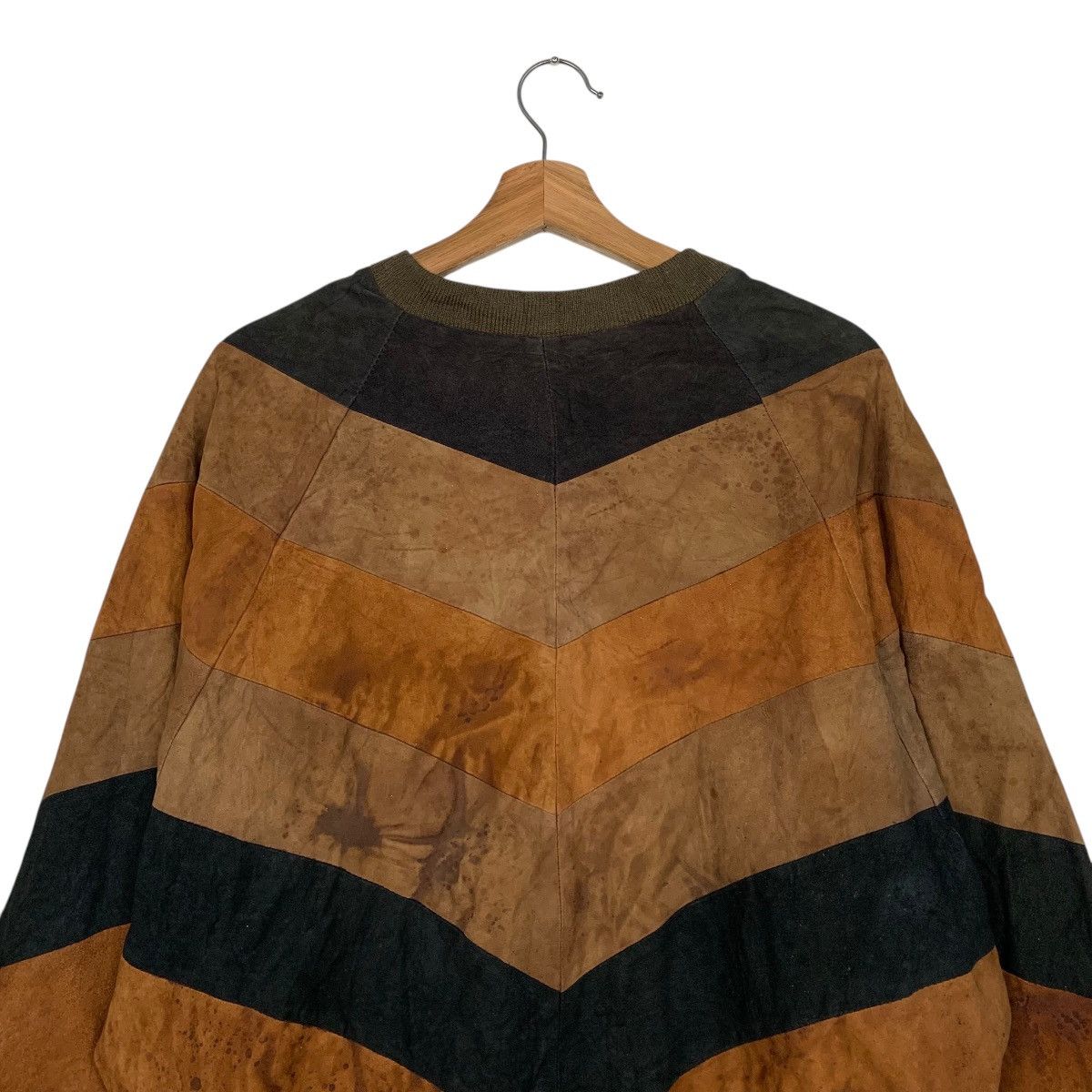 Japanese Brand Japanese Brand Leather Sweater Size US L / EU 52-54 / 3 - 8 Thumbnail