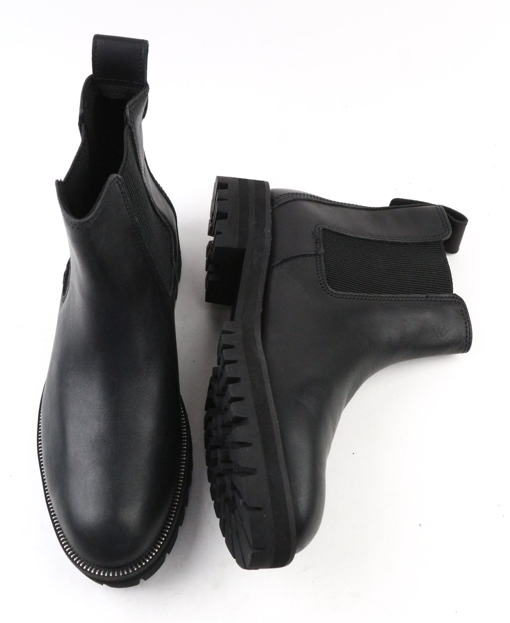 Timberland A2KRE UK5 Black Leather Elastic Side Shoes 79621 Size US 7.5 / IT 37.5 - 6 Thumbnail