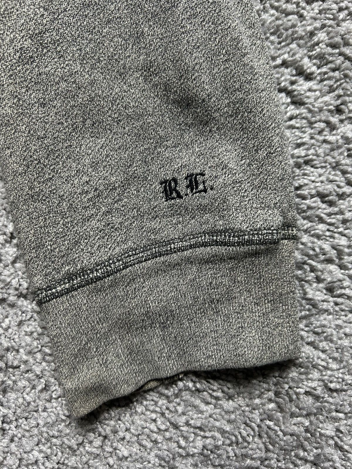 Vintage 80s Polo Ralph Lauren Thermal Paint Zip Hoodie Sweat