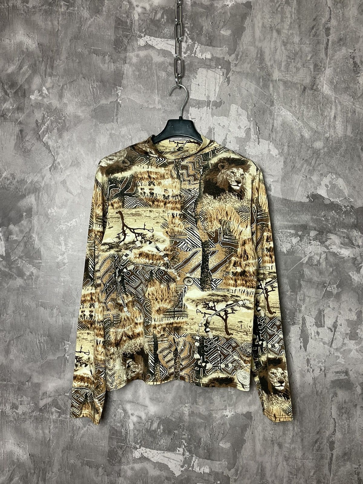 Vintage Vintage full print Jean Paul Gaultiler Style Long Sleeve Size M / US 6-8 / IT 42-44 - 1 Thumbnail