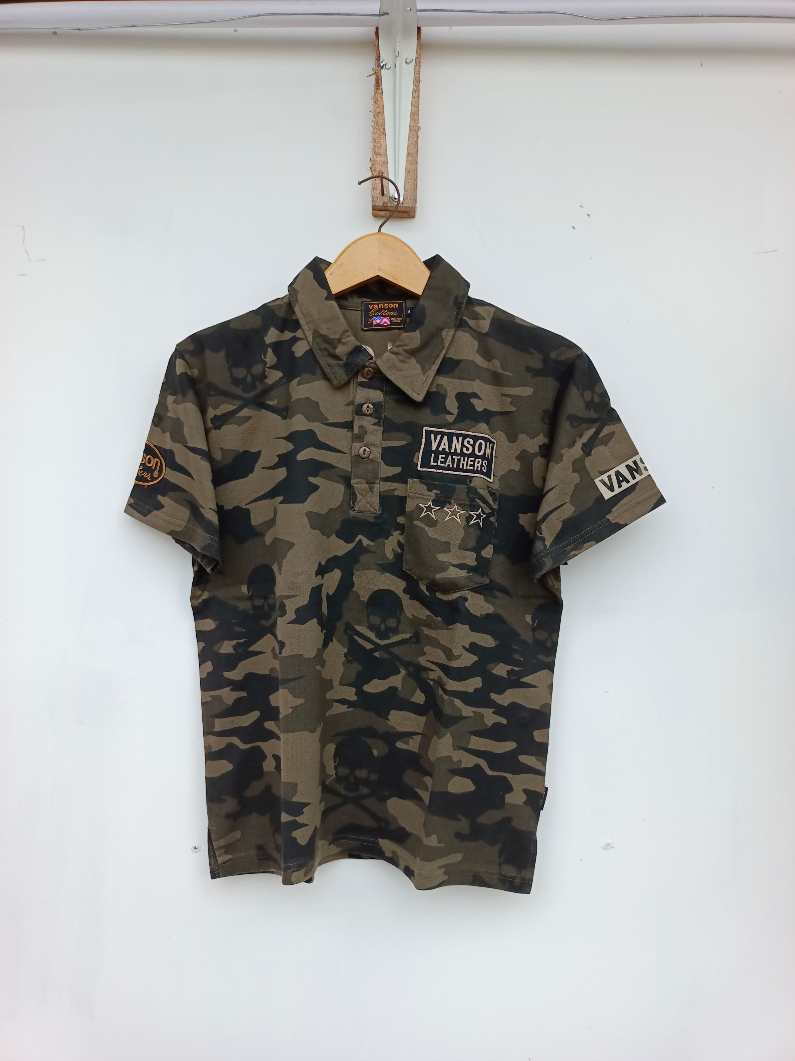 Vanson Leathers Vanson Leathers Camouflage Size US M / EU 48-50 / 2 - 1 Thumbnail
