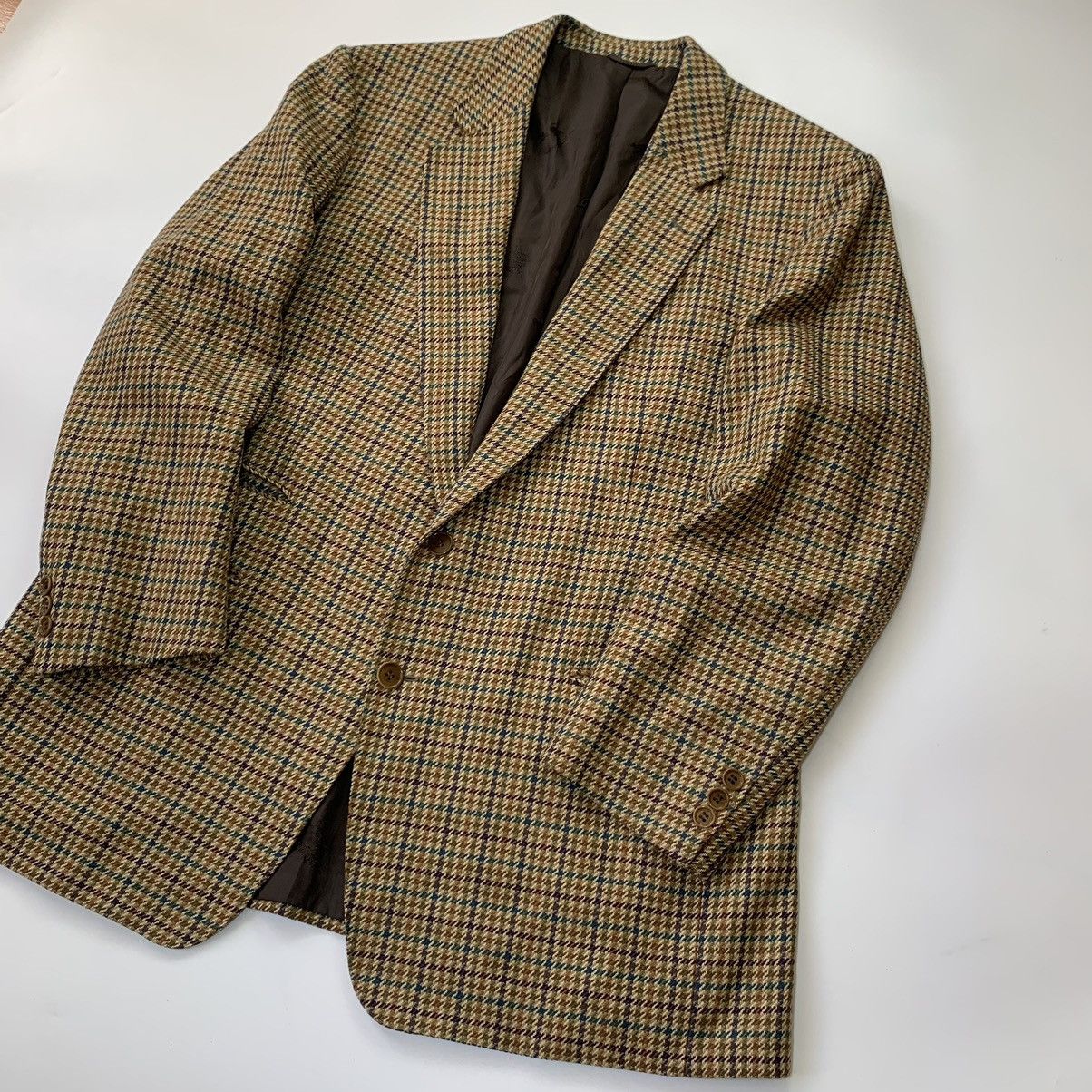 Burberry Vintage Burberrys Wool Blazer Jacket Size 46R - 4 Thumbnail