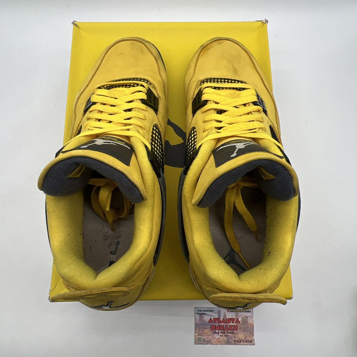 Jordan Brand Air Jordan 4 lightning Size US 14 / EU 47 - 7 Thumbnail
