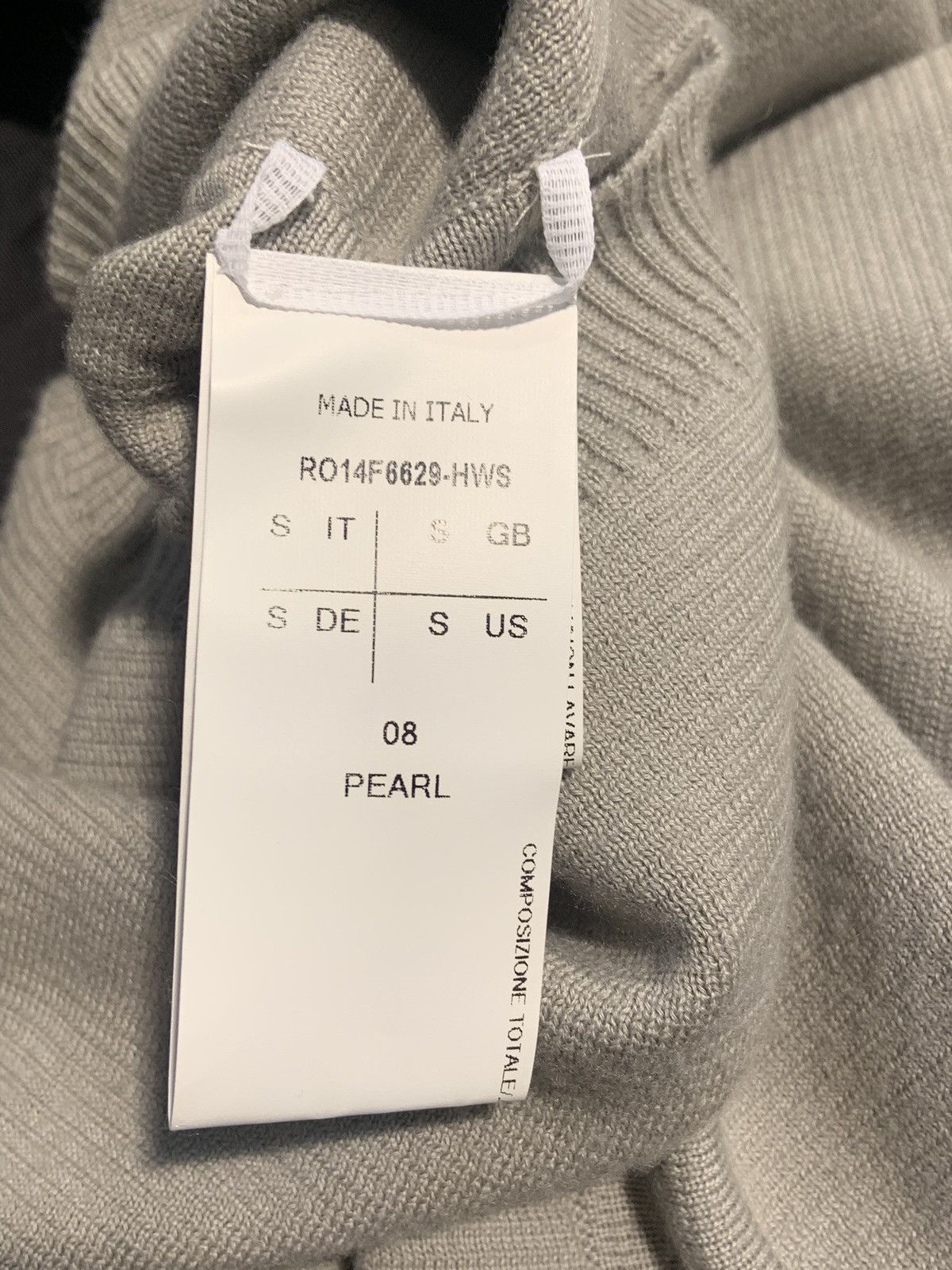 Rick Owens Rick Owens MOODY F/W 14 100% Cashmere Sleeveless Turtleneck Size US S / EU 44-46 / 1 - 7 Thumbnail