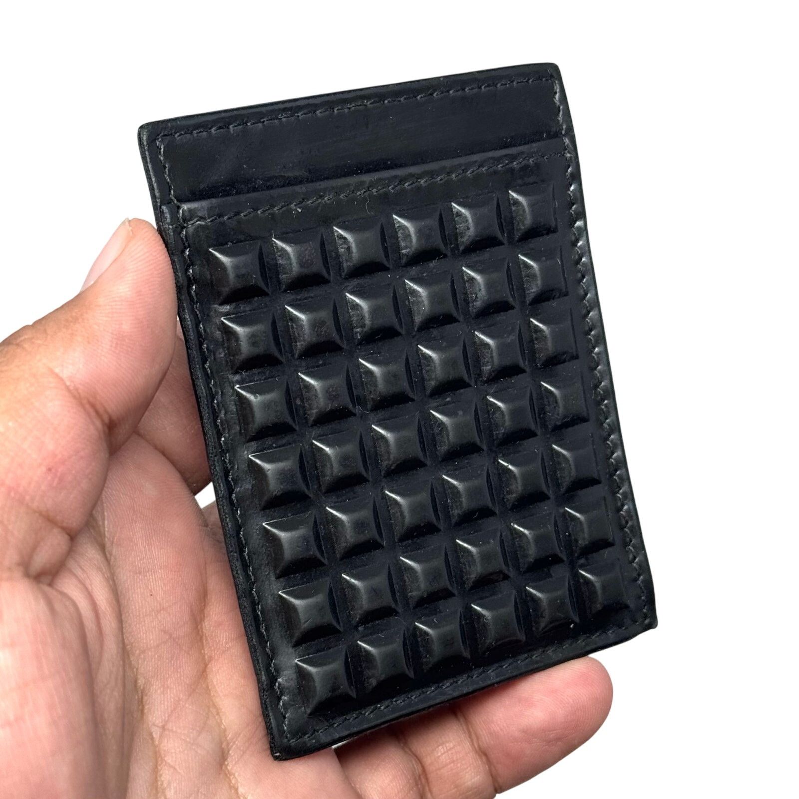 Balenciaga Balenciaga Studded Cardholder Wallet Size ONE SIZE - 10 Thumbnail