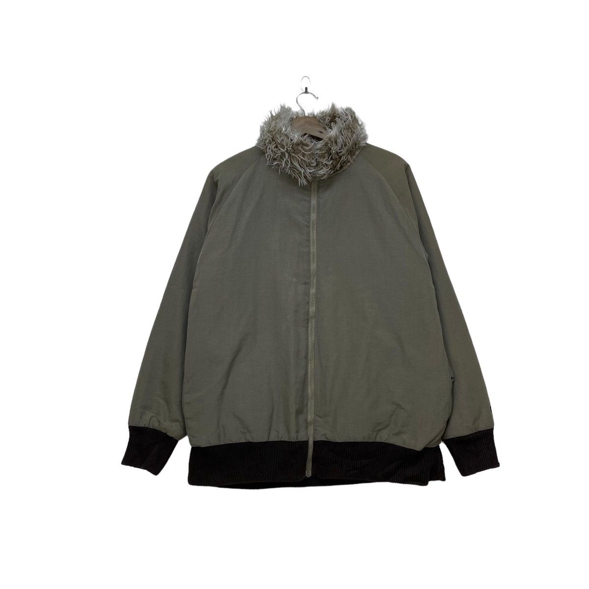 💥Japanese Brand Gym Master Reversible Faux Fur Jacket