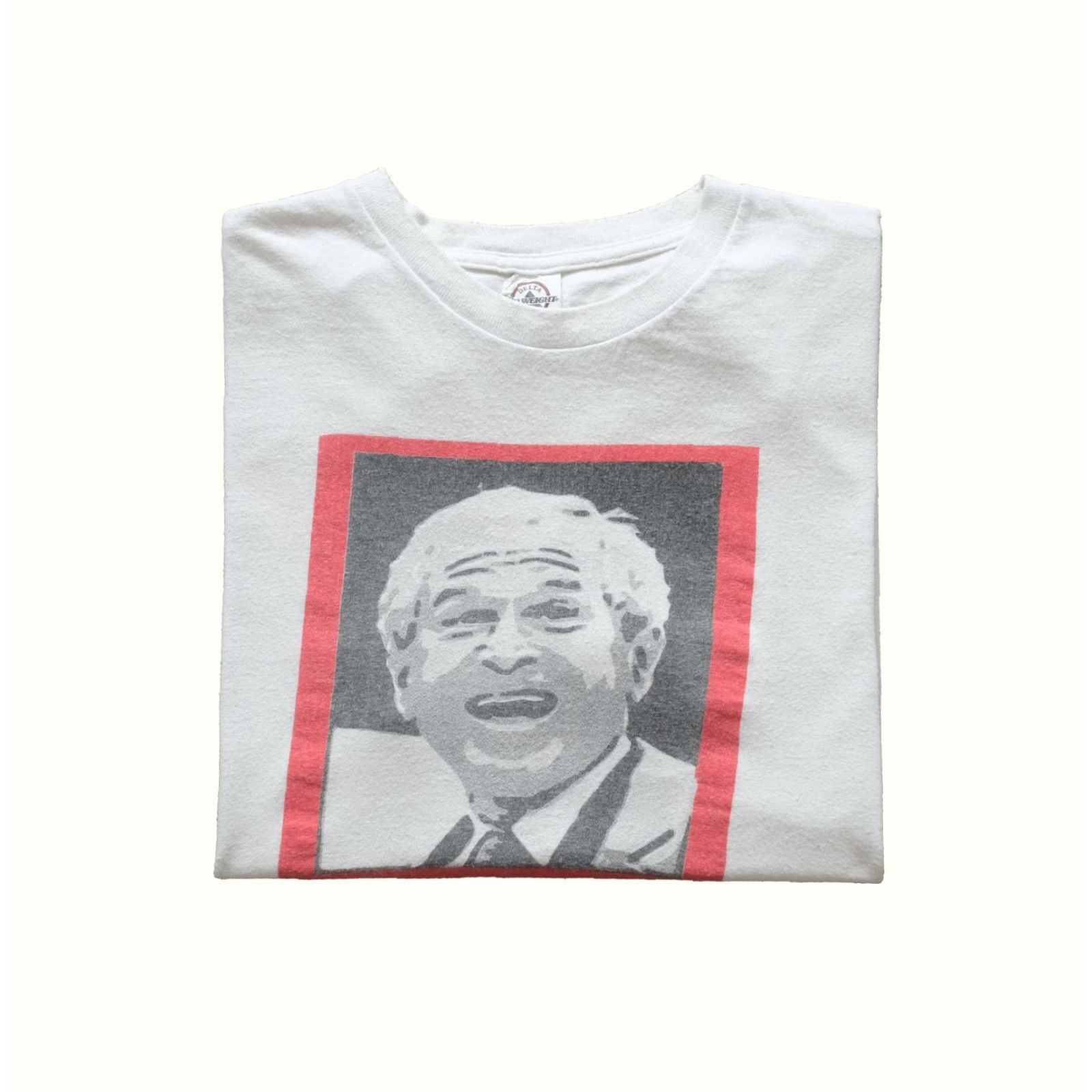 Vintage VINTAGE PRESIDENT GEORGE W BUSH FUNNY VTG Y2K 90s HOWS CHANGE GOING? WHITE T SHIRT M Mens Short Sleeve Crew Neck Graphic Print Delta Pro Weight Size US M / EU 48-50 / 2 - 2 Thumbnail