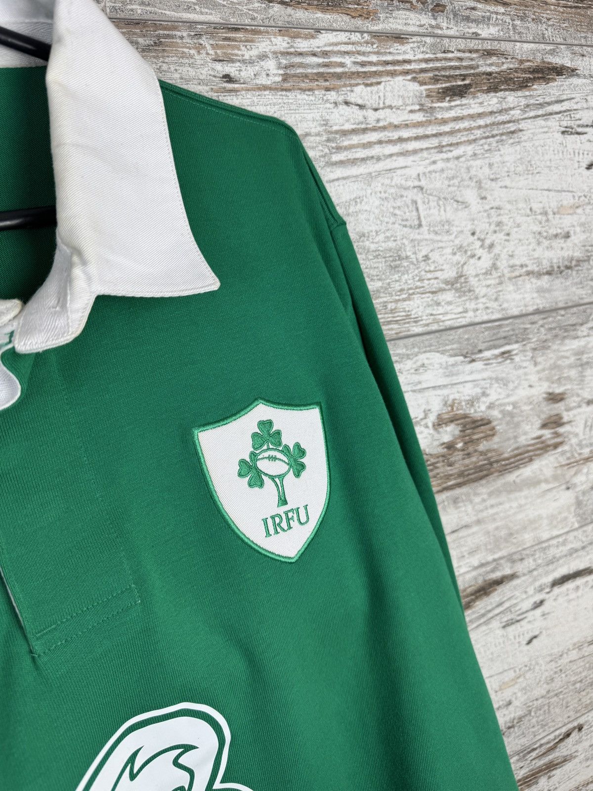 Canterbury of New Zealand × Vintage Vintage Cantbery Irish Rugby football union Sweatshirt tee Size US XL / EU 56 / 4 - 6 Thumbnail