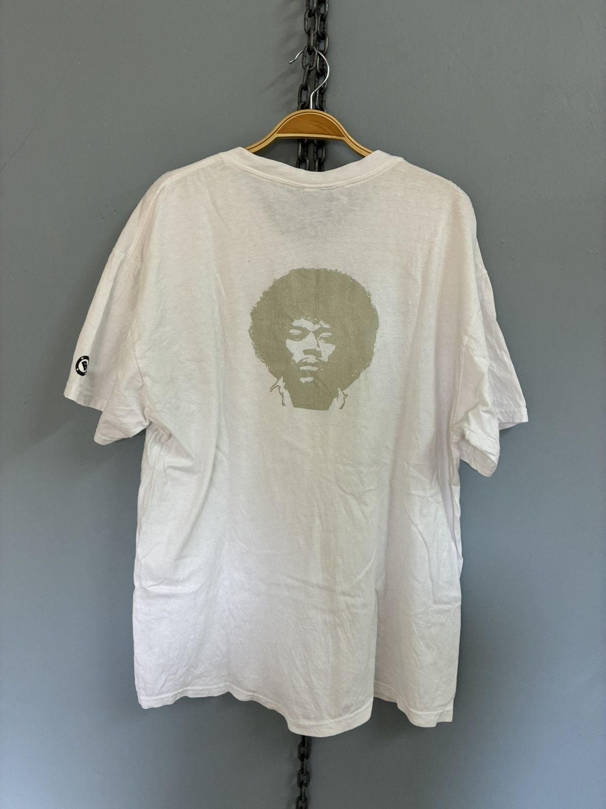 The Basement Vintage Y2K Basement Clothing company Jimi Hendrix photo Size US L / EU 52-54 / 3 - 2 Thumbnail