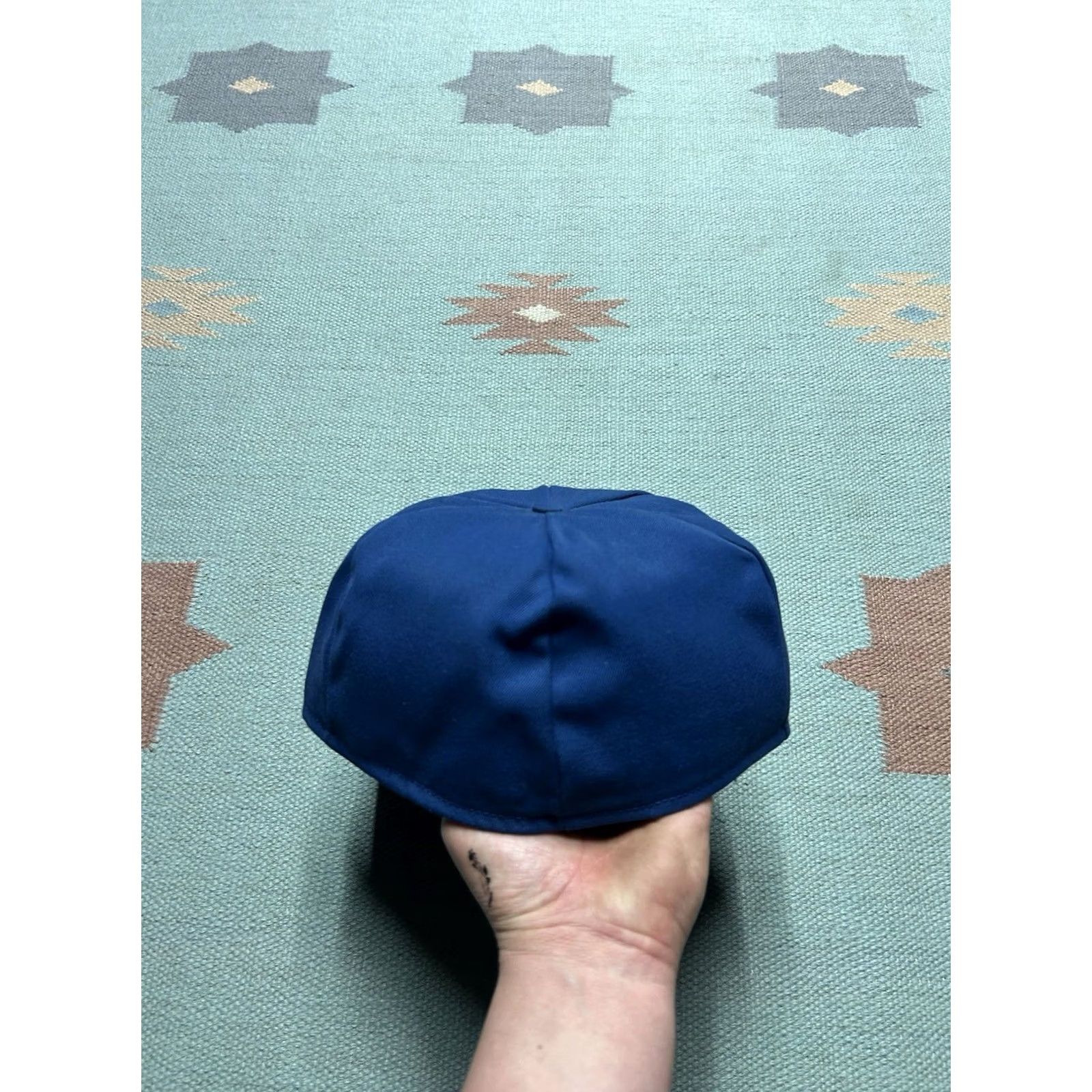 Vintage VINTAGE Unitog Trapper Hat Ear Flap Cap USA XL Men Blue Size ONE SIZE - 5 Thumbnail