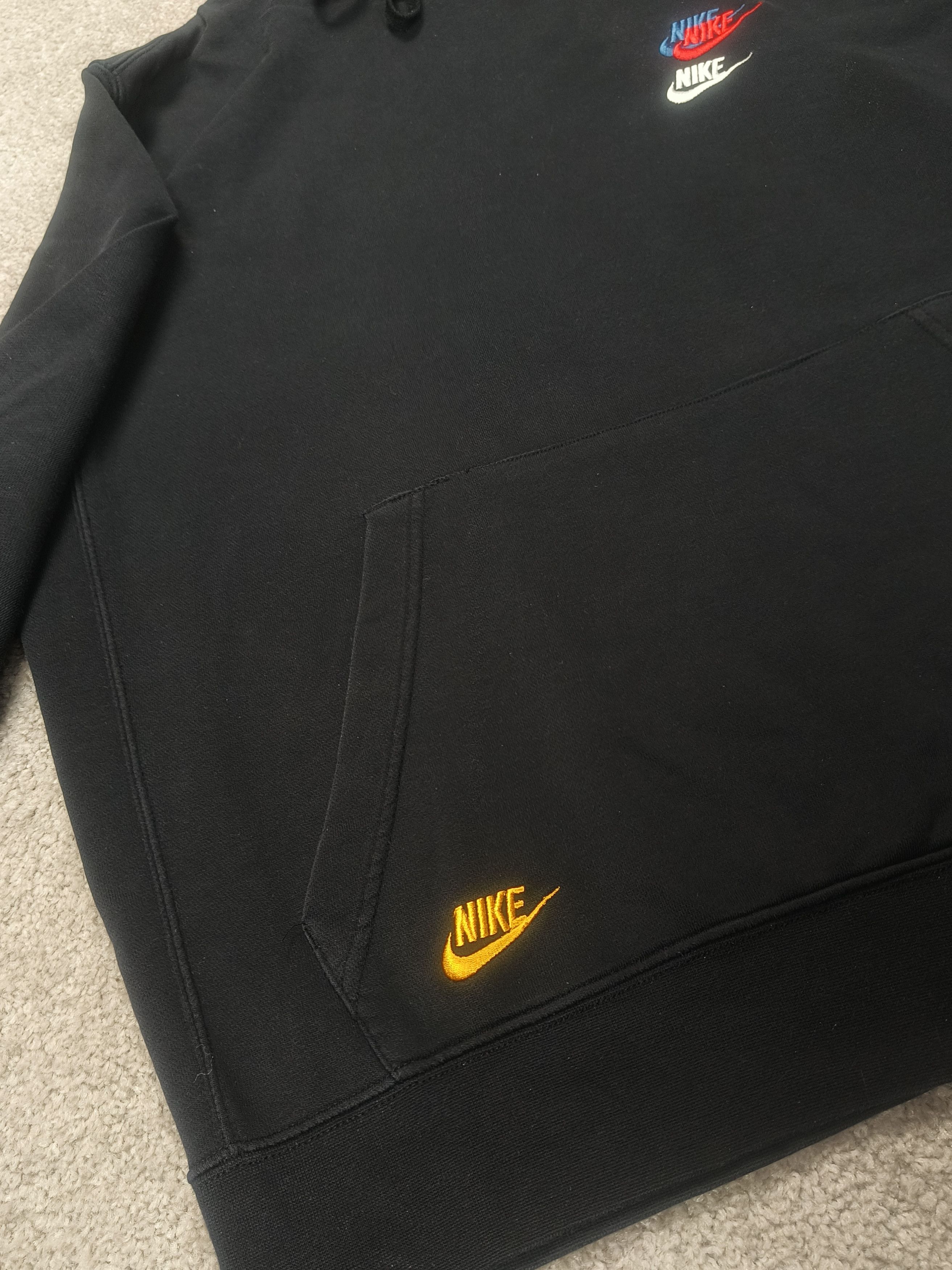Nike Nike Multi Swoosh NSW French Terry Vtg Style Washed Hoodie Size US XL / EU 56 / 4 - 5 Thumbnail