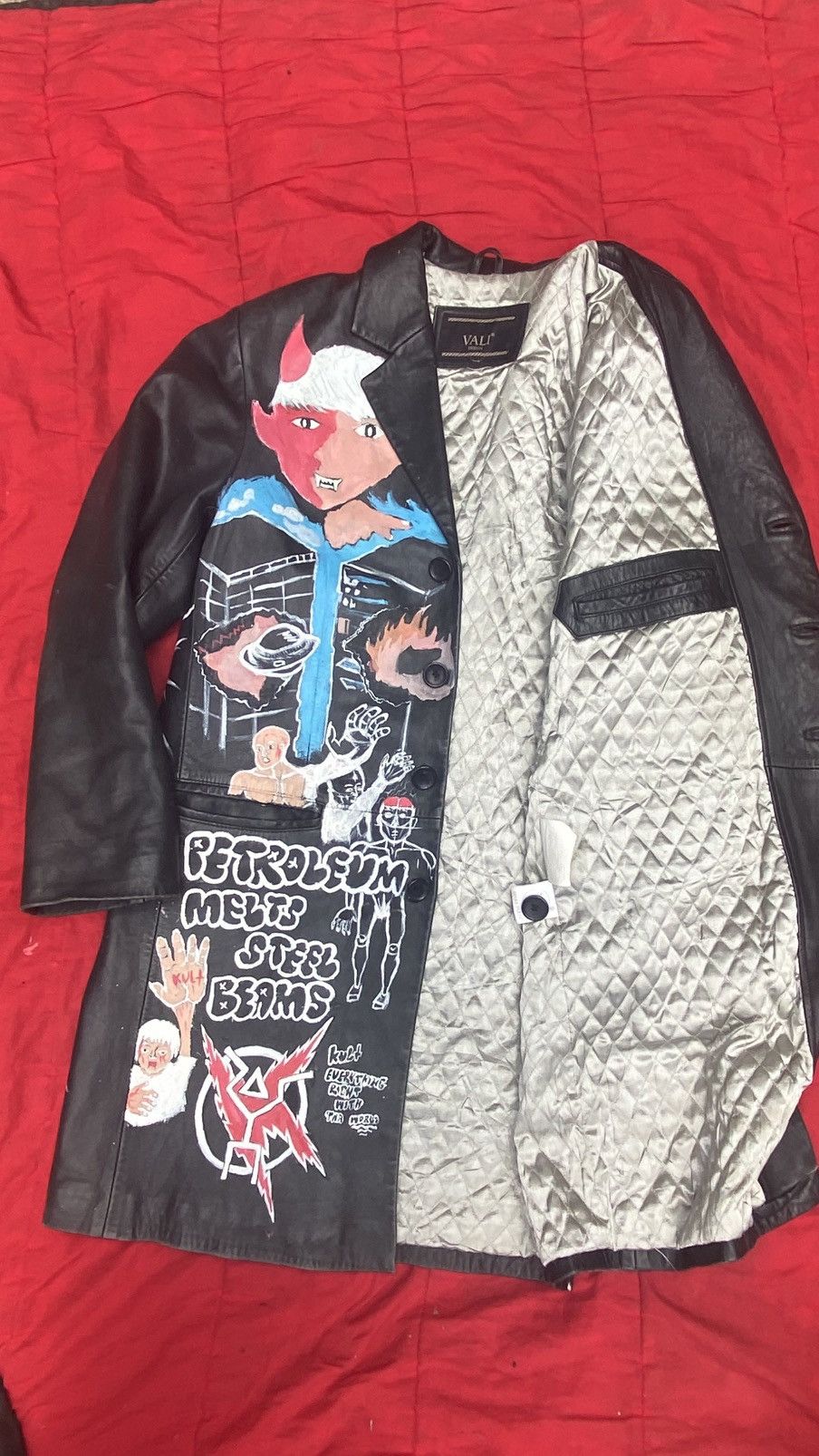Other Kult Resentful Custom leather trench coat Size US XL / EU 56 / 4 - 19 Thumbnail