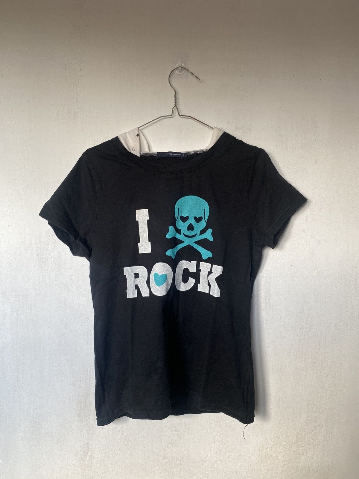 Hysteric Glamour × If Six Was Nine × Japanese Brand Good Day House I Love Rock Tshirt Size US XS / EU 42 / 0 - 1 Thumbnail