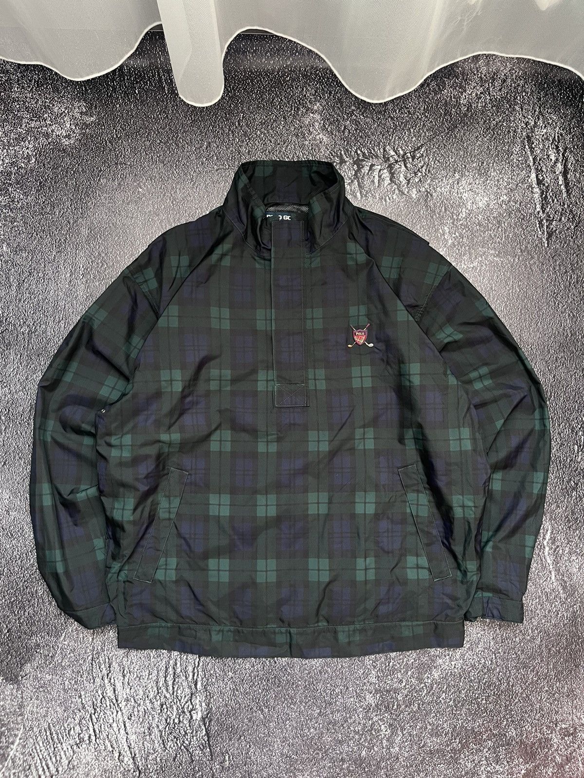Polo Ralph Lauren Polo Ralph Lauren rare vintage golf Checkered Anorak Jacket Size US XL / EU 56 / 4 - 1 Thumbnail