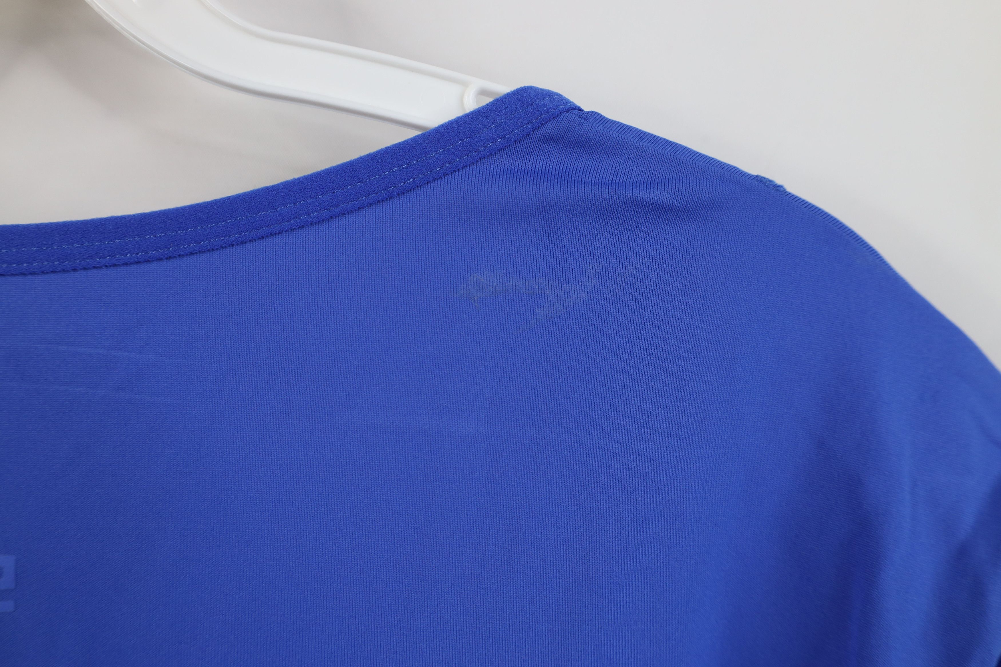Vintage New Lole Knit Cardio Running Jogging Yoga Gym T-Shirt Blue Size XL / US 12-14 / IT 48-50 - 11 Thumbnail