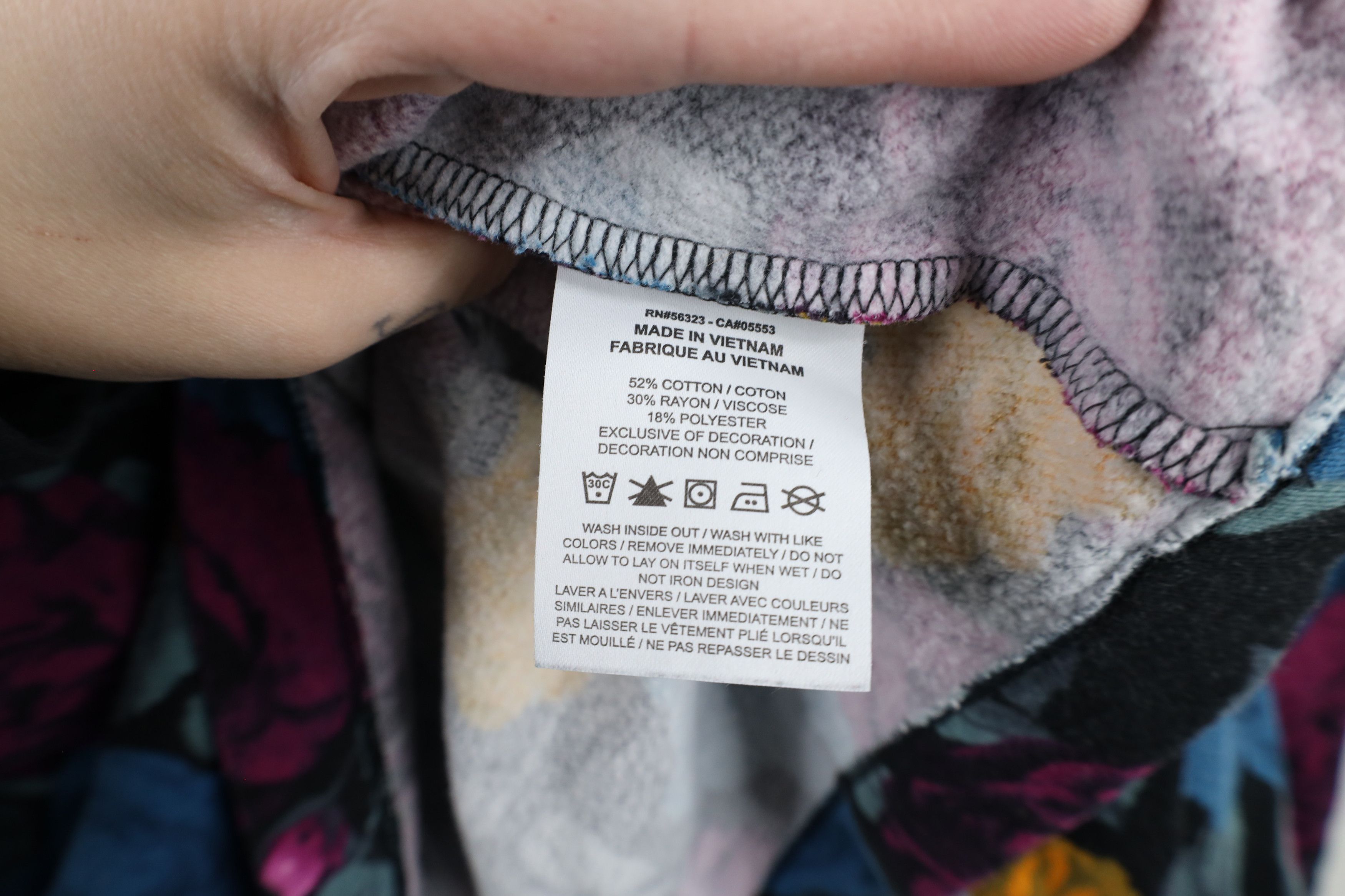 Nike × Vintage Vintage Y2K Nike Flower Floral All Over Print Sweatshirt Size L / US 10 / IT 46 - 6 Thumbnail