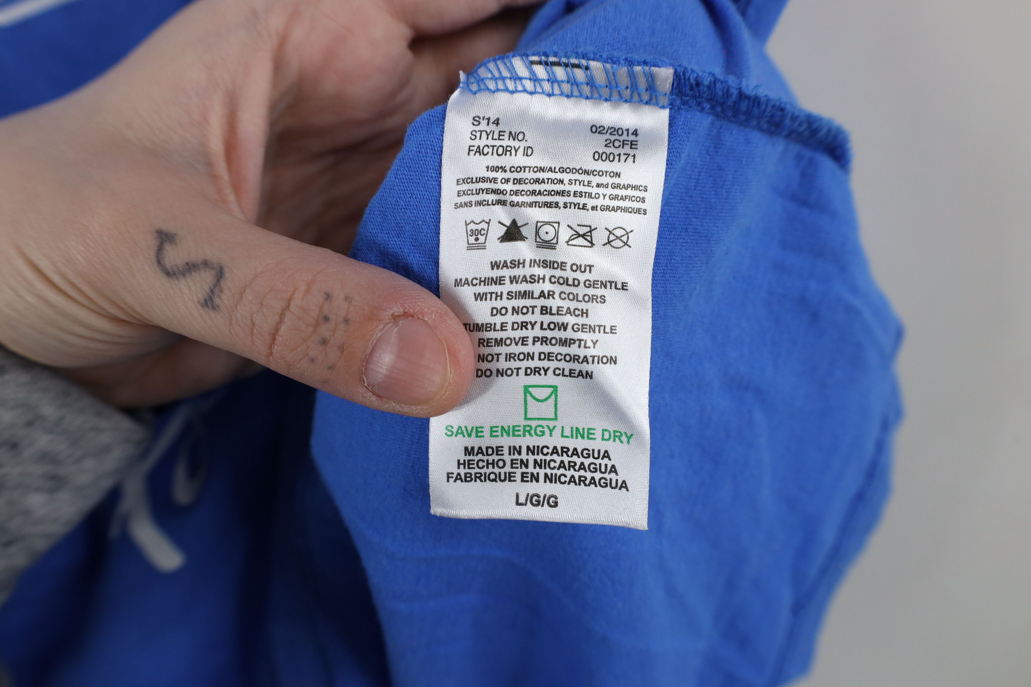 Majestic × Vintage Vintage Y2K Majestic Detroit Lions Football T-Shirt Blue Size L / US 10 / IT 46 - 8 Thumbnail