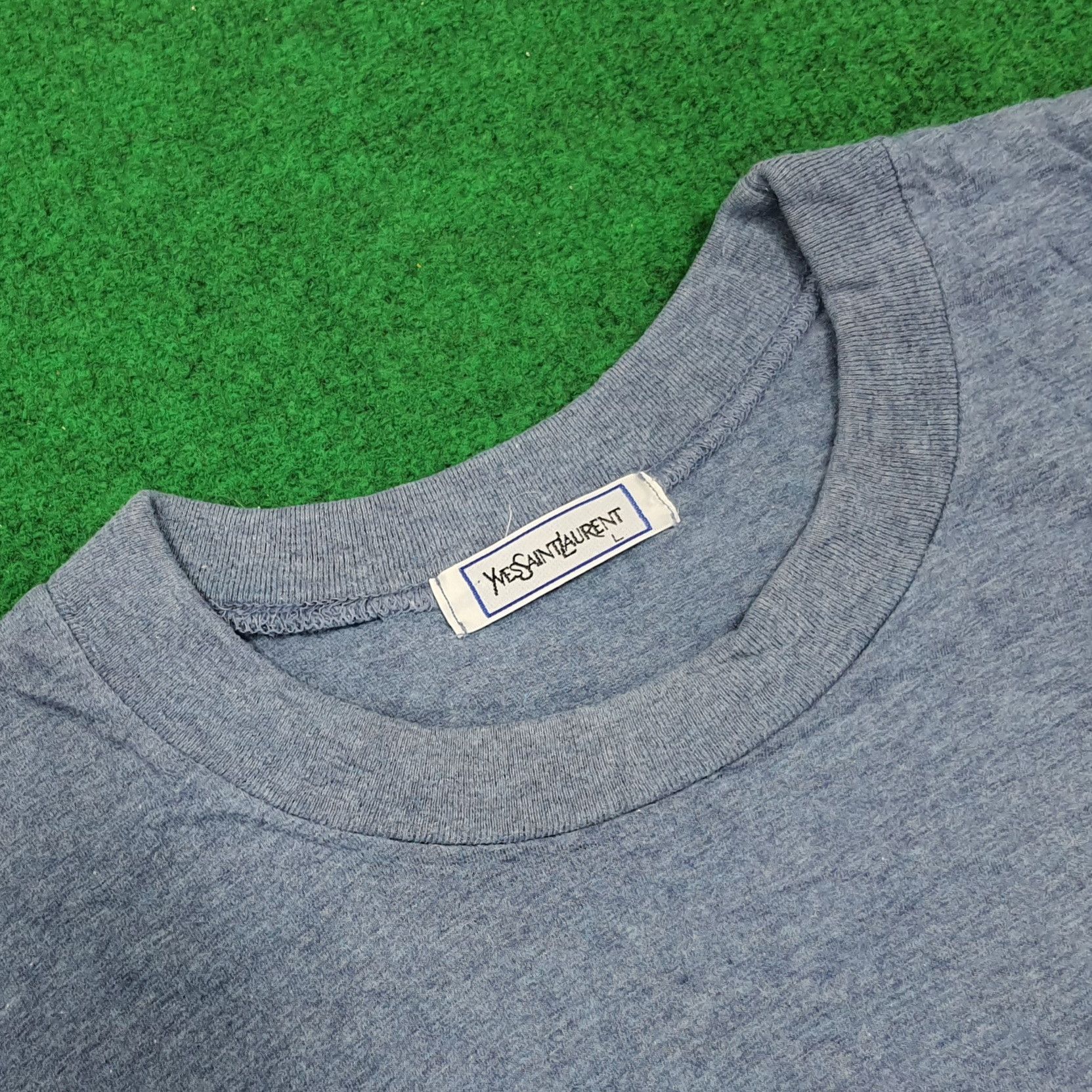 Vintage × Yves Saint Laurent Vintage YSL Yves Saint Laurent Designer Tshirt Size US M / EU 48-50 / 2 - 4 Thumbnail