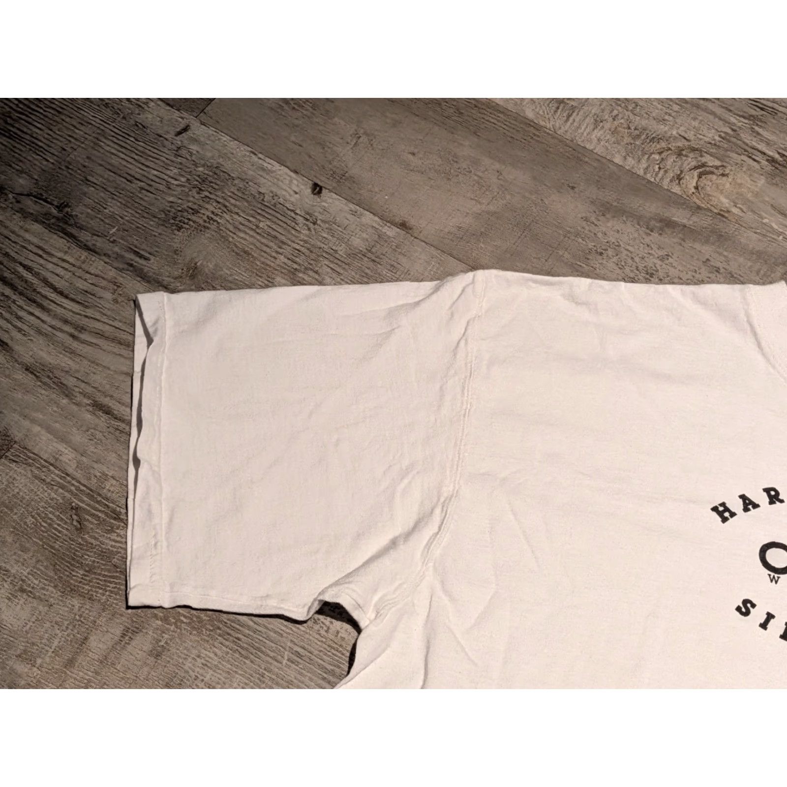 Vintage VINTAGE Carhartt Workwear T-Shirt Shirt XL White Graphic Tee Men - Hard At Work - Crew Neck - Short Sleeve - Cotton Blend - Loose Fit Size US XL / EU 56 / 4 - 4 Thumbnail