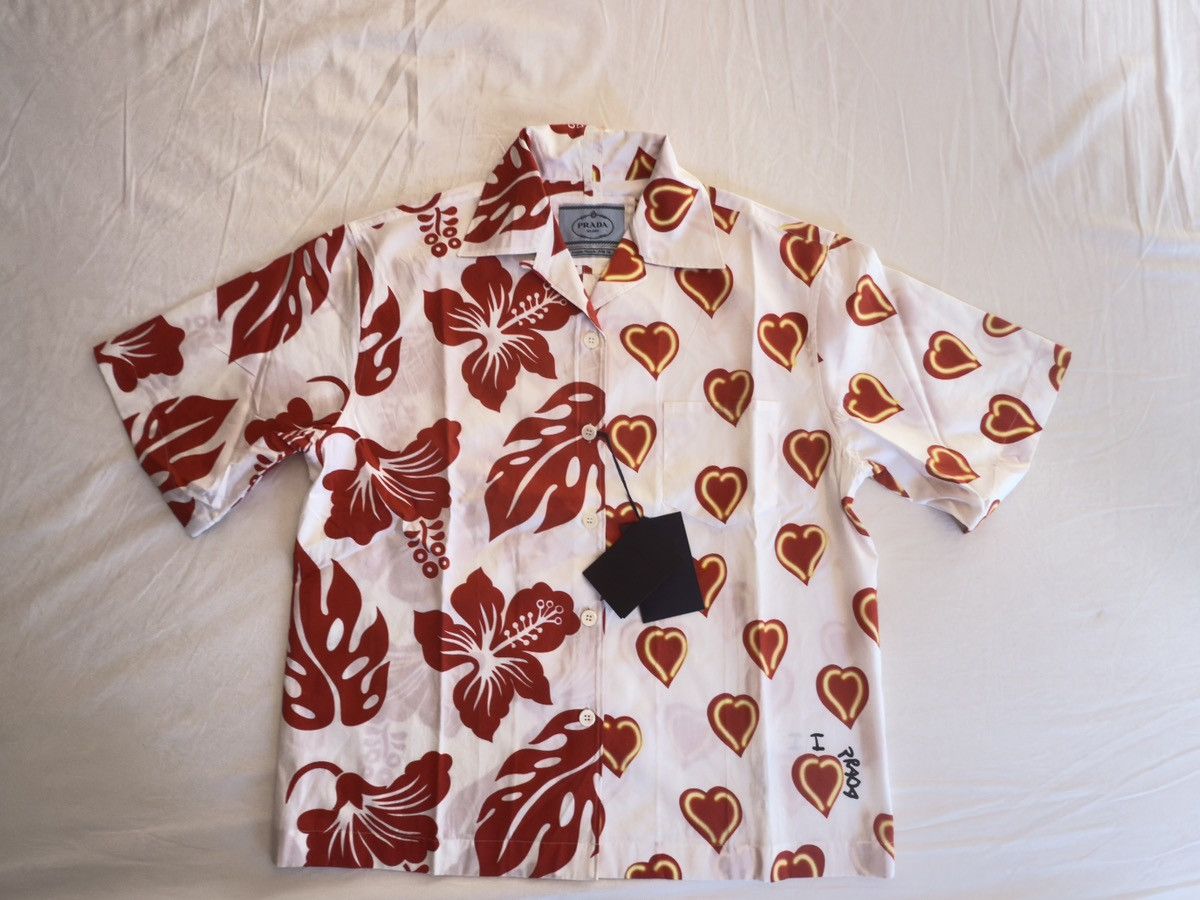 Prada Prada rare bowling shirt Size S / US 4 / IT 40 - 1 Thumbnail