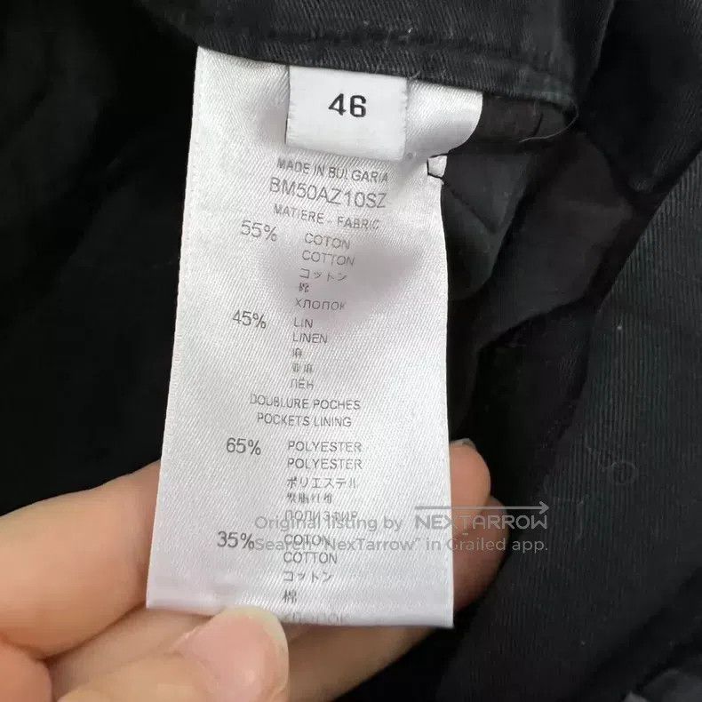Givenchy Givenchy Size46 Hidden Front Zipper Waist Straight Trousers Size US 30 / EU 46 - 4 Thumbnail