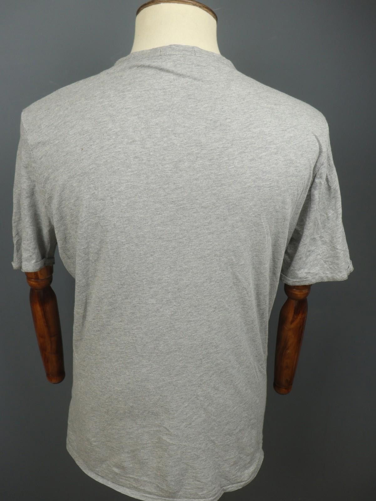 Burberry Burberry Brit Gray Cotton Round Pullover Tee Shirt Size XL Size US XL / EU 56 / 4 - 5 Thumbnail