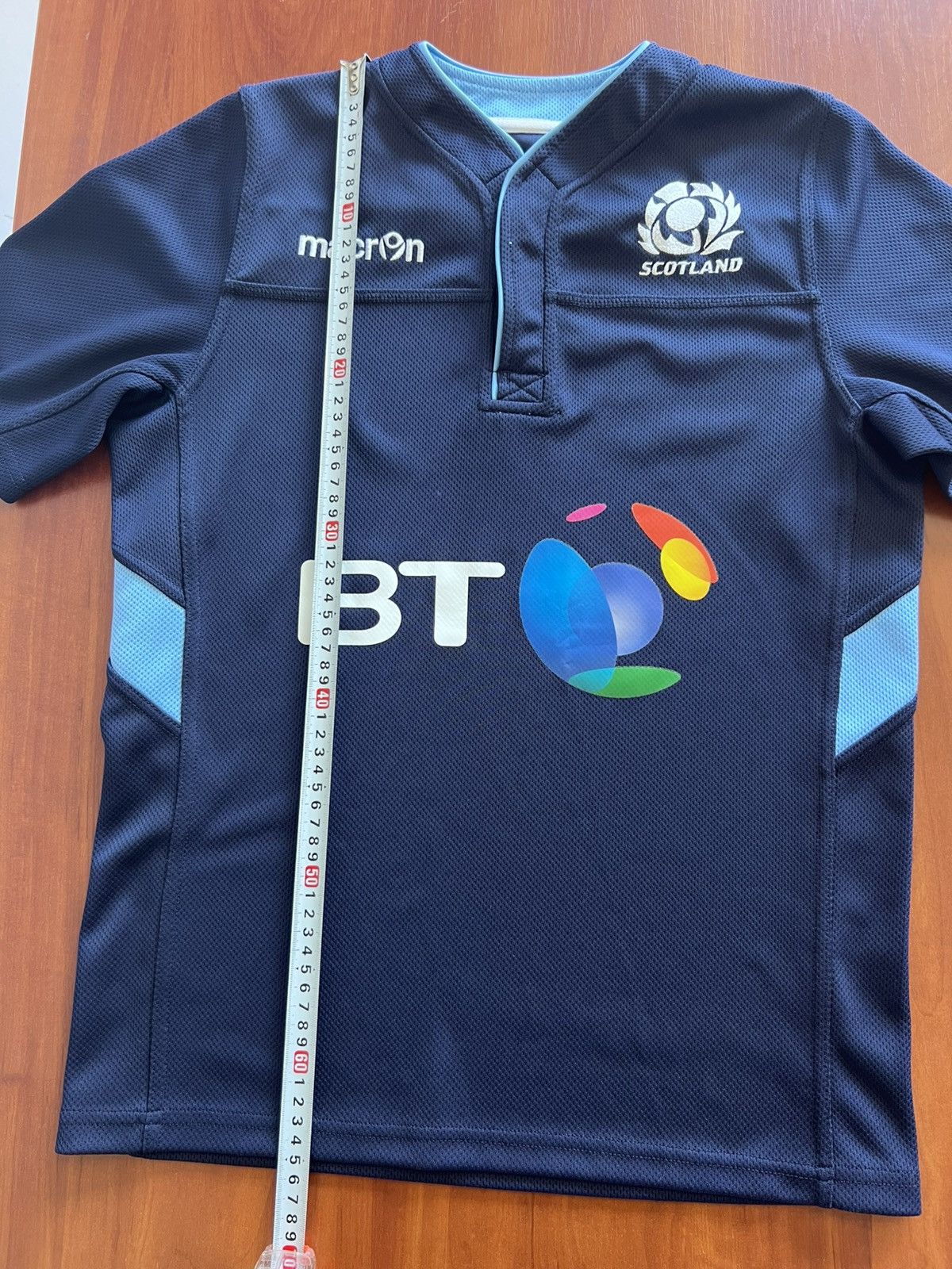 Macron 2015/16 Macron Scotland Rugby Home Shirt Jersey Men’s Size S Size US S / EU 44-46 / 1 - 7 Thumbnail