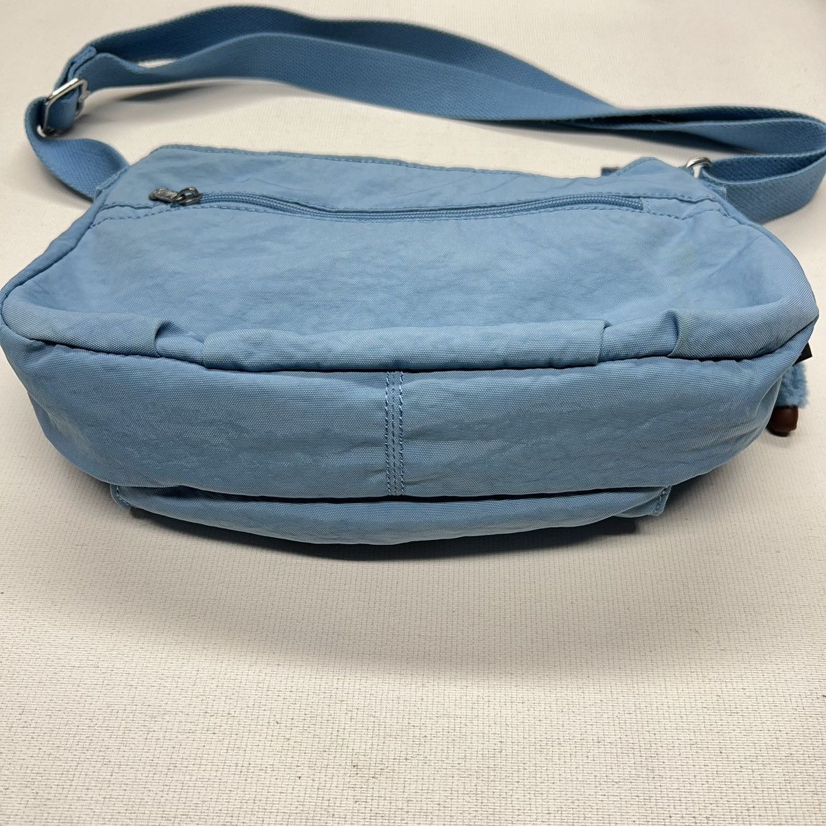 Other Kipling Syro Bag Blue Purse Crossbody Shoulder Zip Monkey Size ONE SIZE - 8 Thumbnail