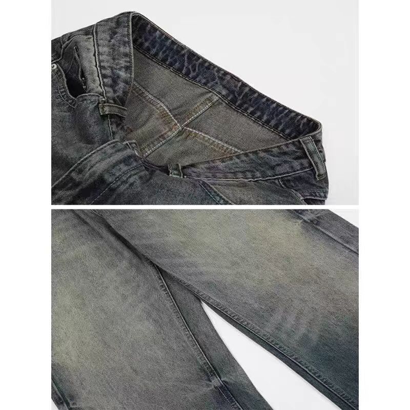 Designer × Jean × Vintage High street vintage baggy washed Y2K jeans Size US 32 / EU 48 - 4 Thumbnail
