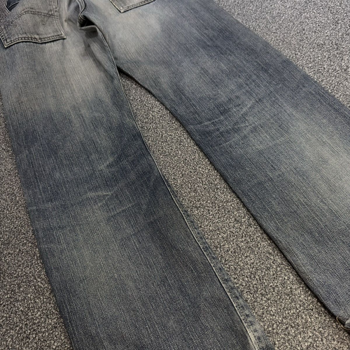 Kapital 🇯🇵 Vintage Selvedge 90s Edwin 505zx Faded Aging Denim Size US 34 / EU 50 - 11 Thumbnail