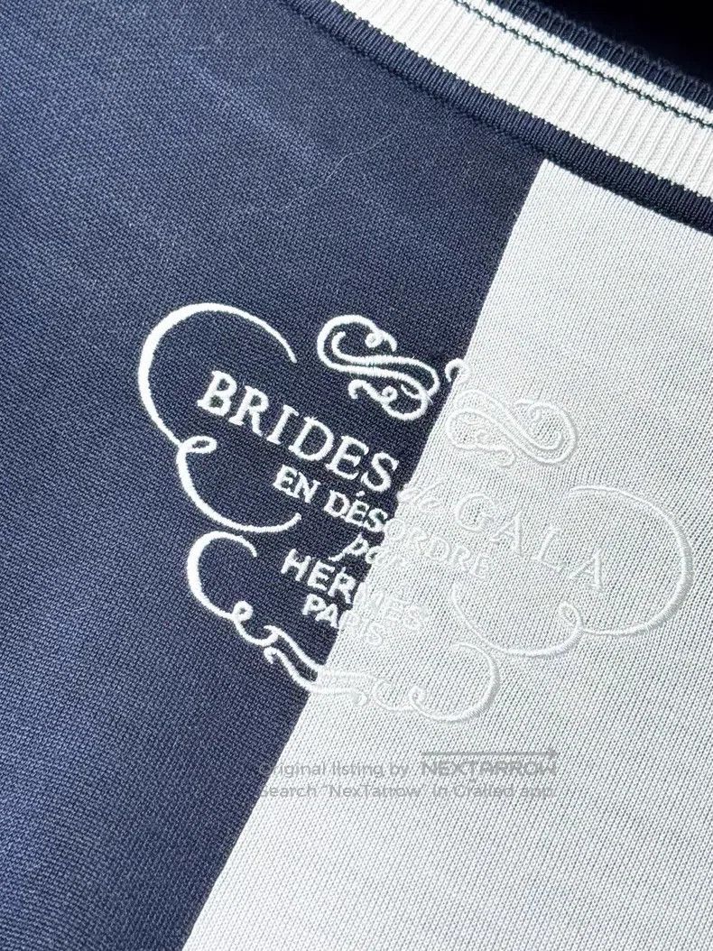 Hermes Hermes 24 Spring/Summer Deep Blue and White Rein Pattern K Size XS / US 0-2 / IT 36-38 - 7 Thumbnail