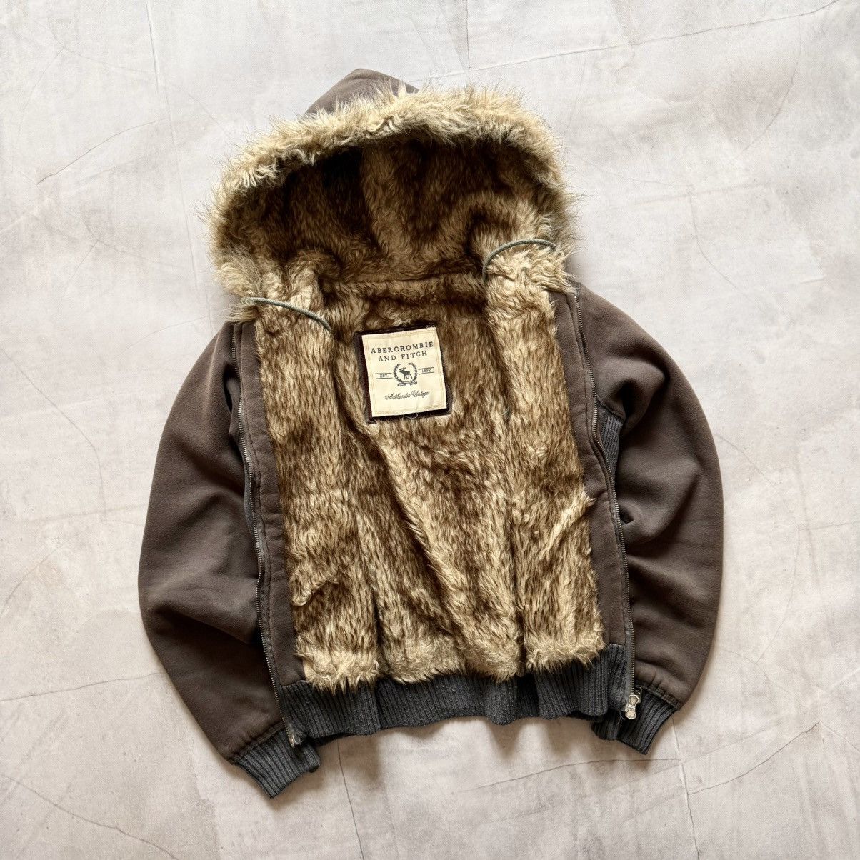 Hysteric Glamour × Undercover Abercrombie If Six Was Nine Vibe Faux Fur Zip Hoodie Jacket Size S / US 4 / IT 40 - 5 Thumbnail