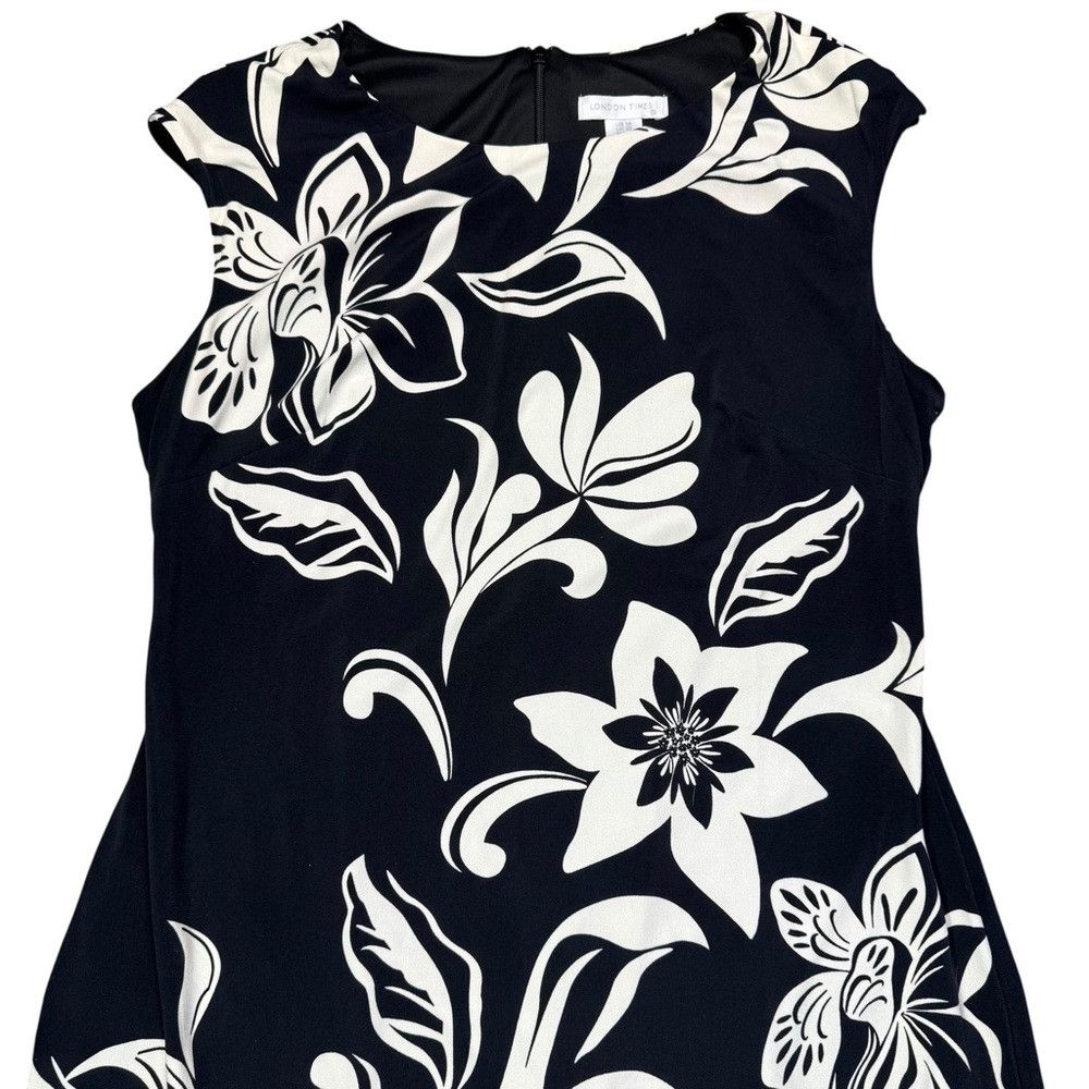 Other NWT New London Times Powell Floral Sleeveless Midi Sheath D Size XXL / US 16-18 / IT 52-54 - 3 Thumbnail