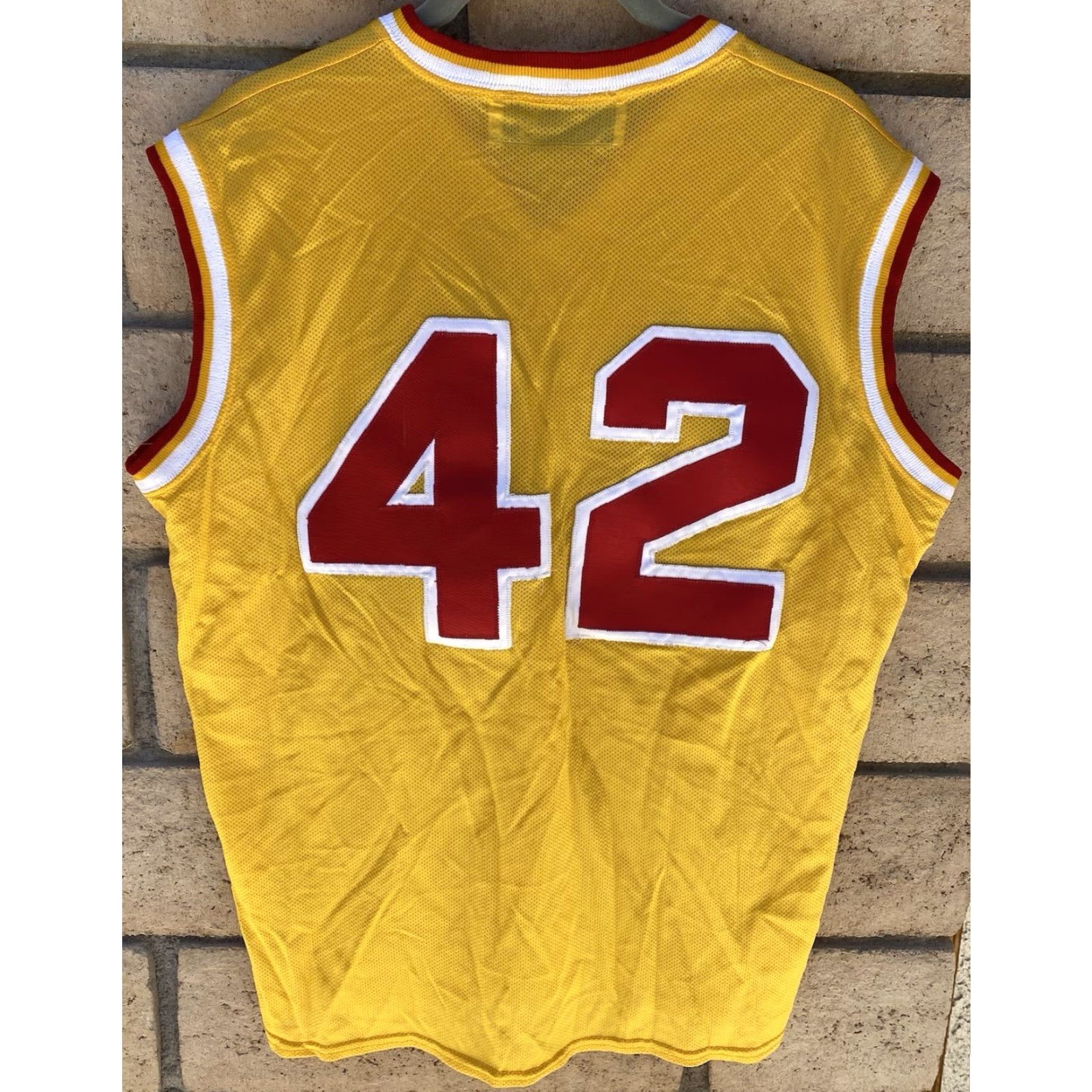 Vintage VINTAGE WA Goodman Sons Aztecs 42 Jersey Ladies Shirt XL LA Los Angeles V Neck Shirt Womens XL Aztecs 42 Jersey Size XL / US 12-14 / IT 48-50 - 7 Thumbnail