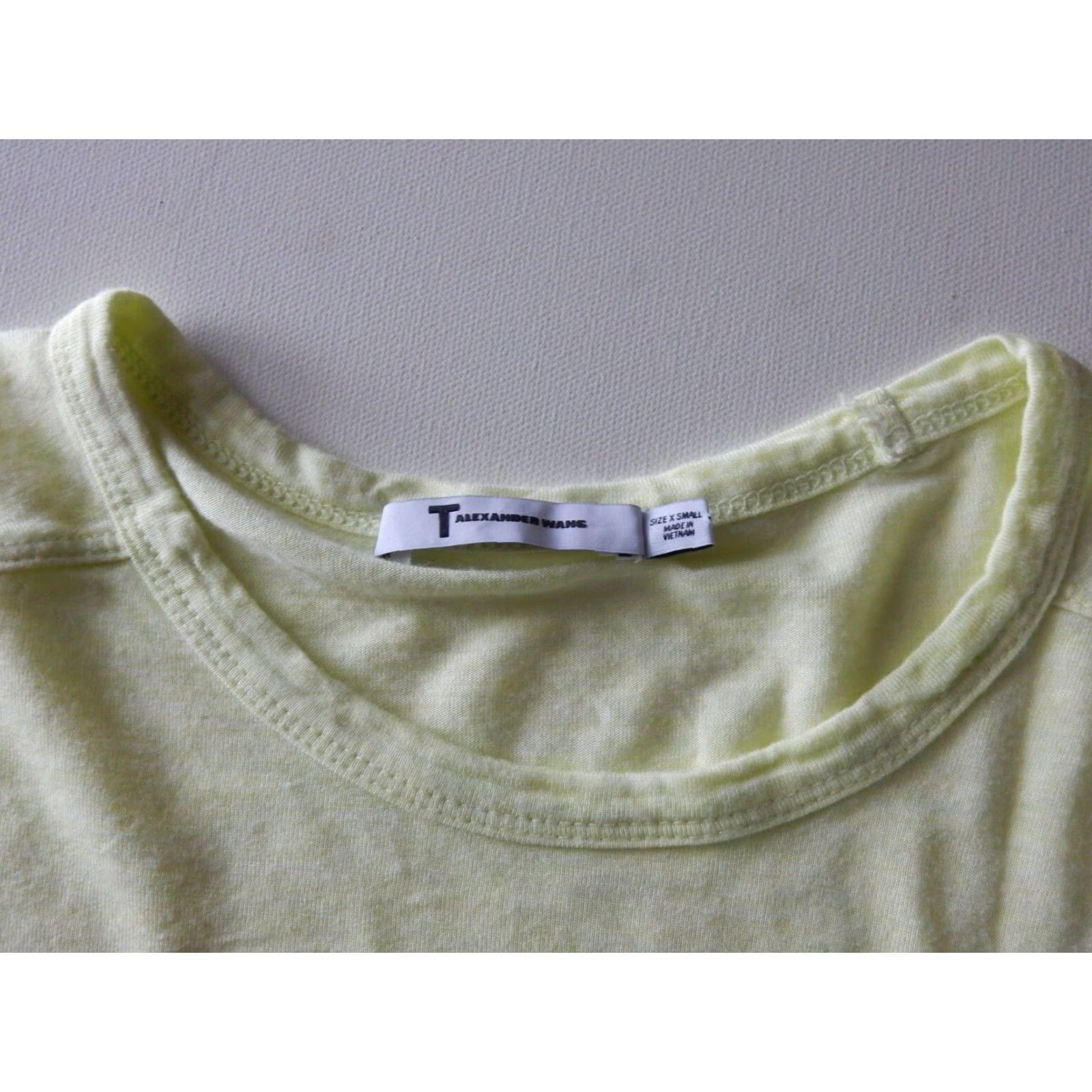 Alexander Wang Women's Alexander Wang *SMALL HOLE* Pocket T Shirt Size XS Size XS / US 0-2 / IT 36-38 - 2 Thumbnail